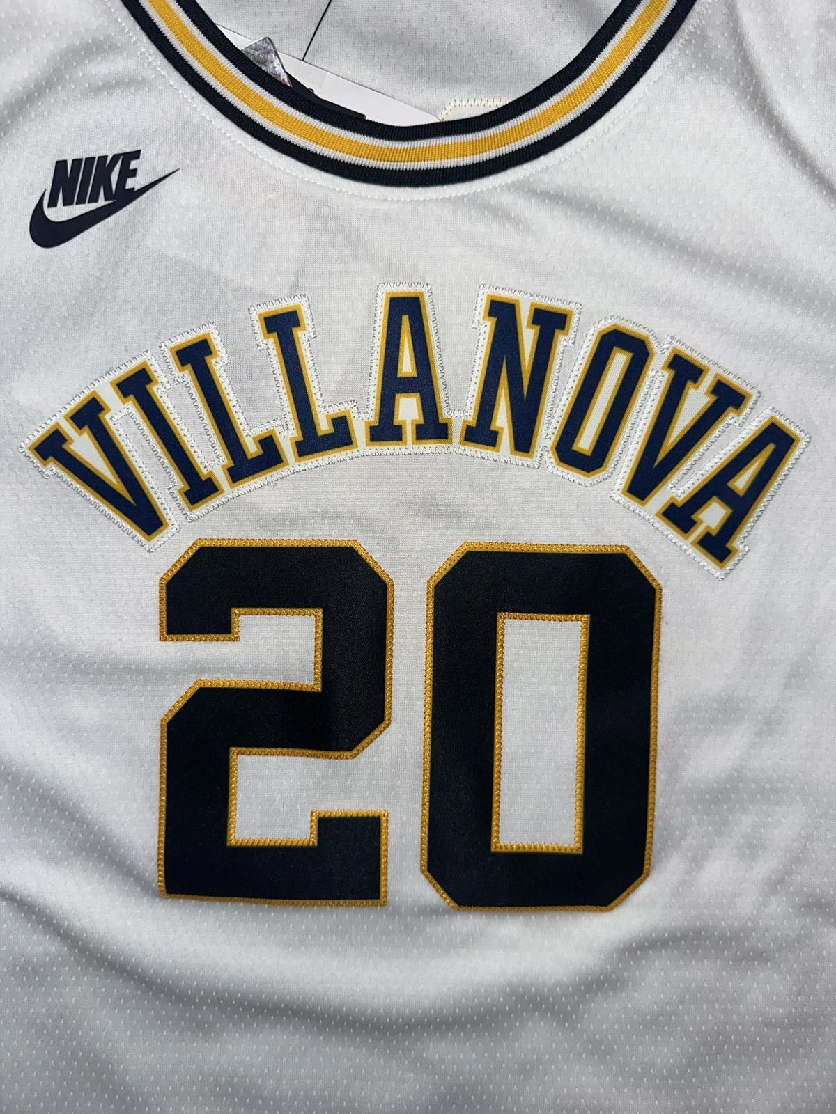 Nike Nike Villanova Wildcats #20 BB Jersey Mens Throwback Sample Size US L / EU 52-54 / 3 - 3 Thumbnail