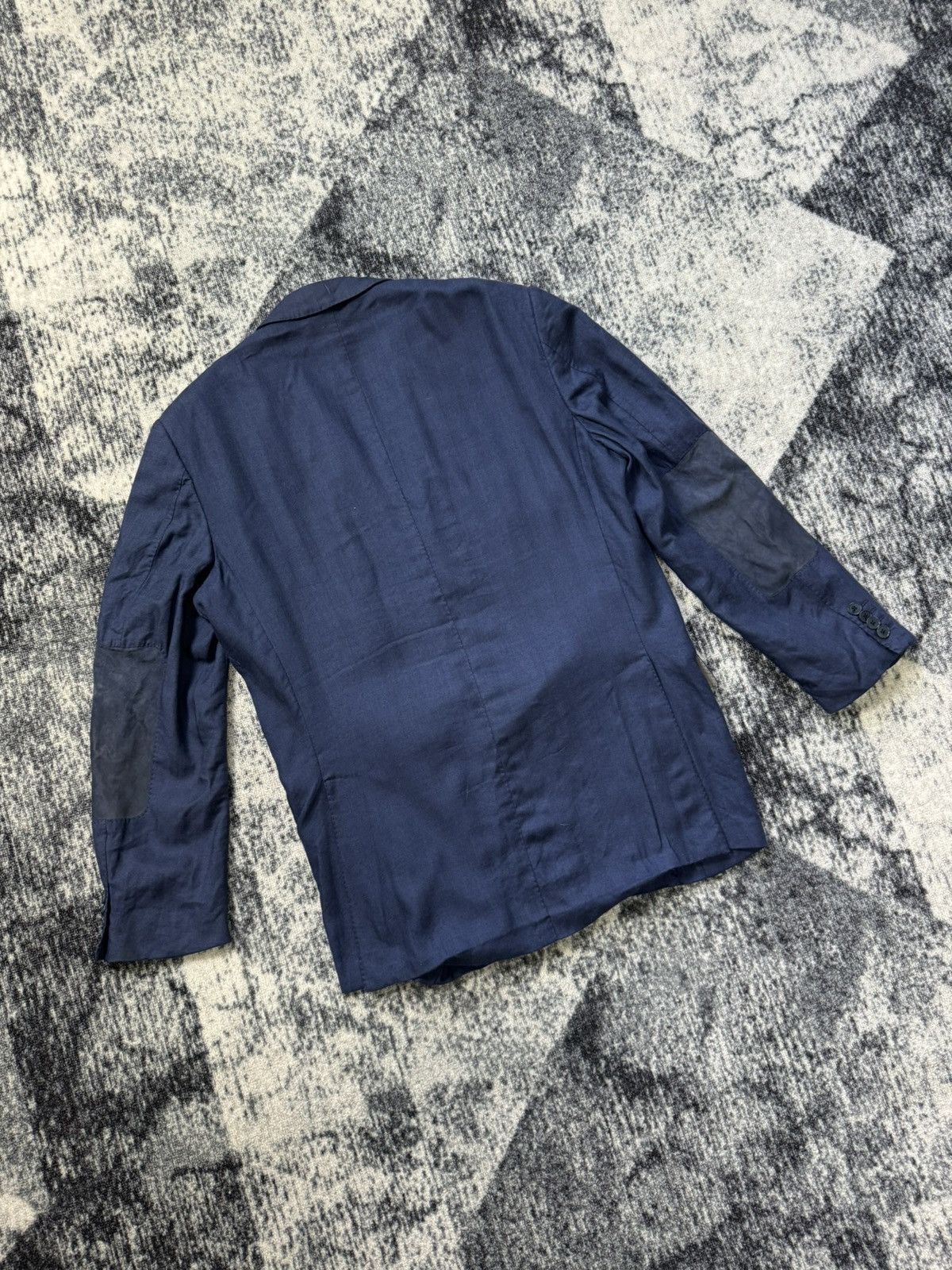 Ermenegildo Zegna Vintage Ermenegildo Zegna Blazer Navy Blue Fairway Jacket Size 50R - 10 Thumbnail
