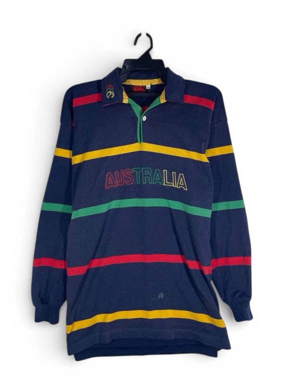 Canterbury of New Zealand Vintage 90s canterbury australia rugby team shirt size M Size US M / EU 48-50 / 2 - 1 Thumbnail