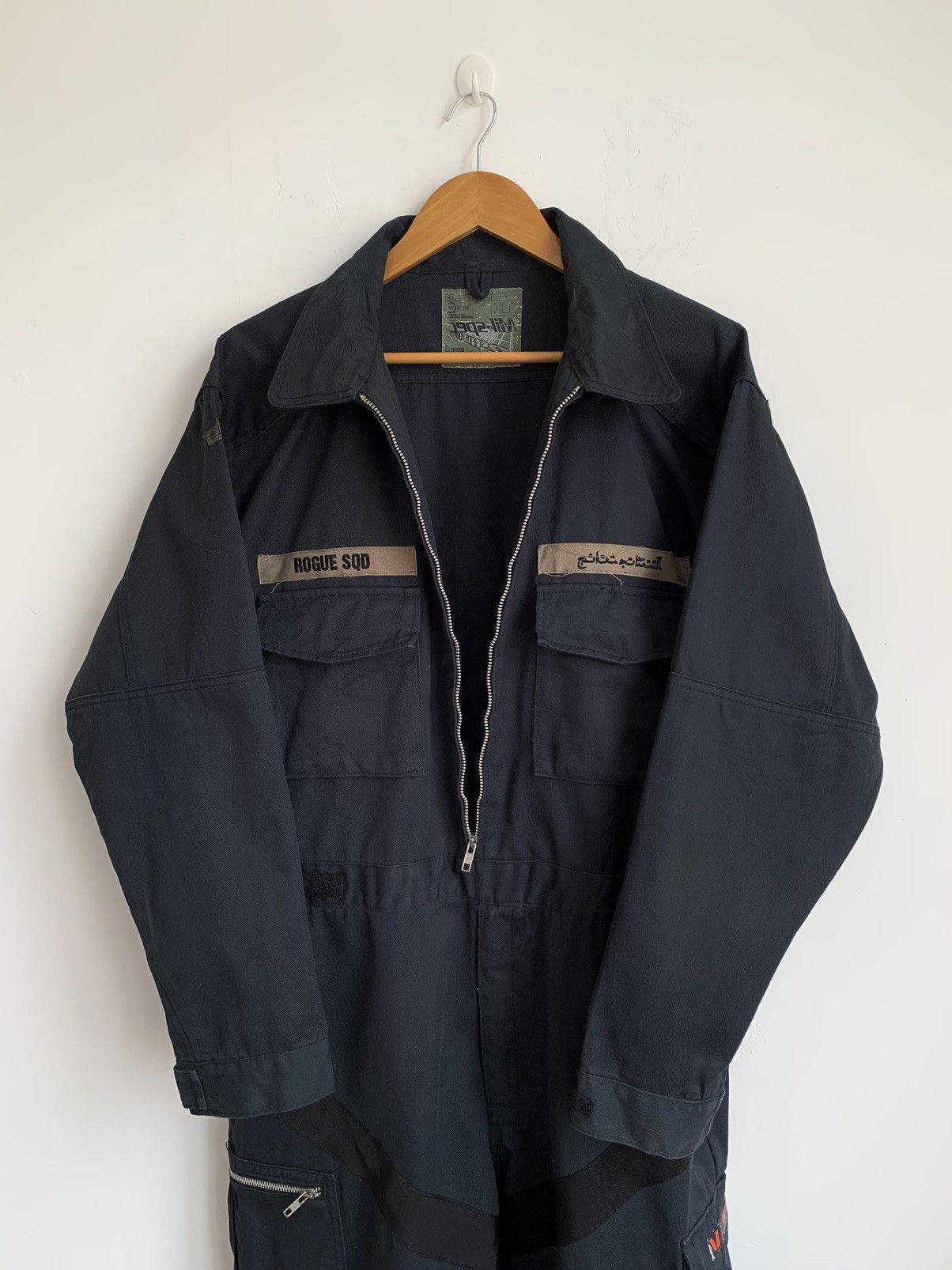 Wtaps 2000s WTAPS "Rogue Sqd" Overall Jacket Size US 42 / EU 58 - 1 Thumbnail