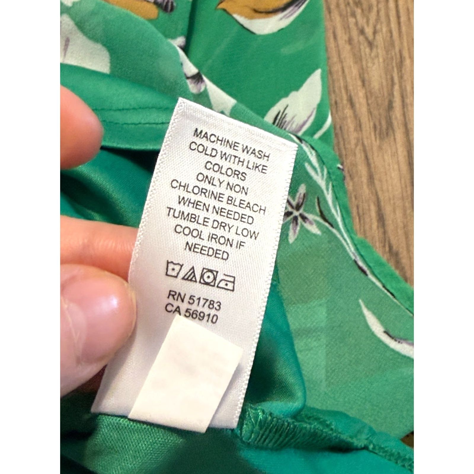 Vintage VINTAGE Maurices Dress Womens Tank Dress Vneck NWT Floral Green White Brown Purple Sleeveless Knee Length Small Girls Size S / US 4 / IT 40 - 6 Thumbnail