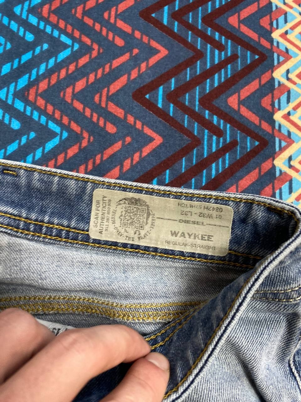 Diesel × Vintage Vintage Distressed opium y2k diesel faded jeans dirty crazy Size US 32 / EU 48 - 2 Thumbnail