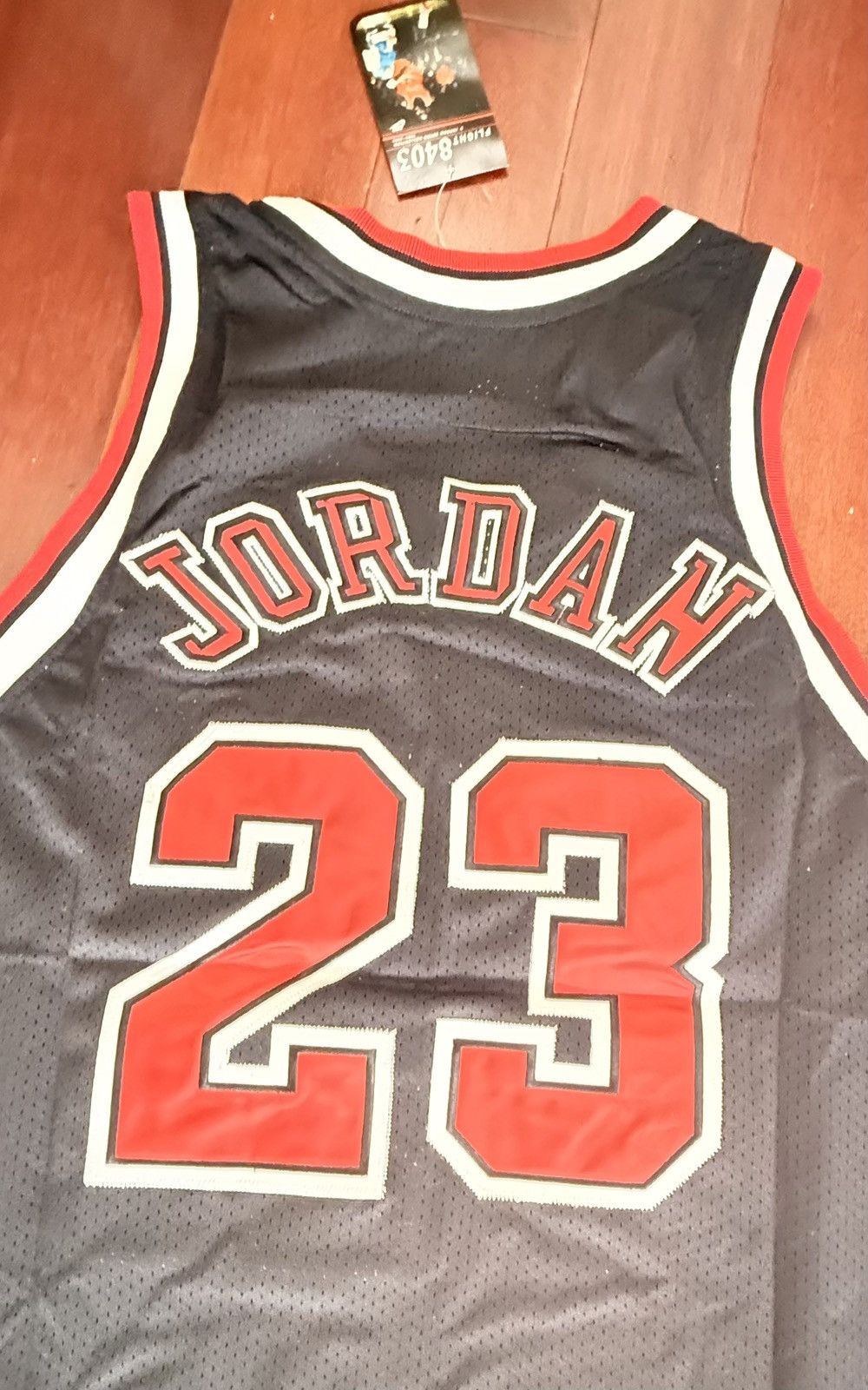 Nike Michael Jordan Chicago Bulls Stitched Jersey Size US XL / EU 56 / 4 - 5 Thumbnail