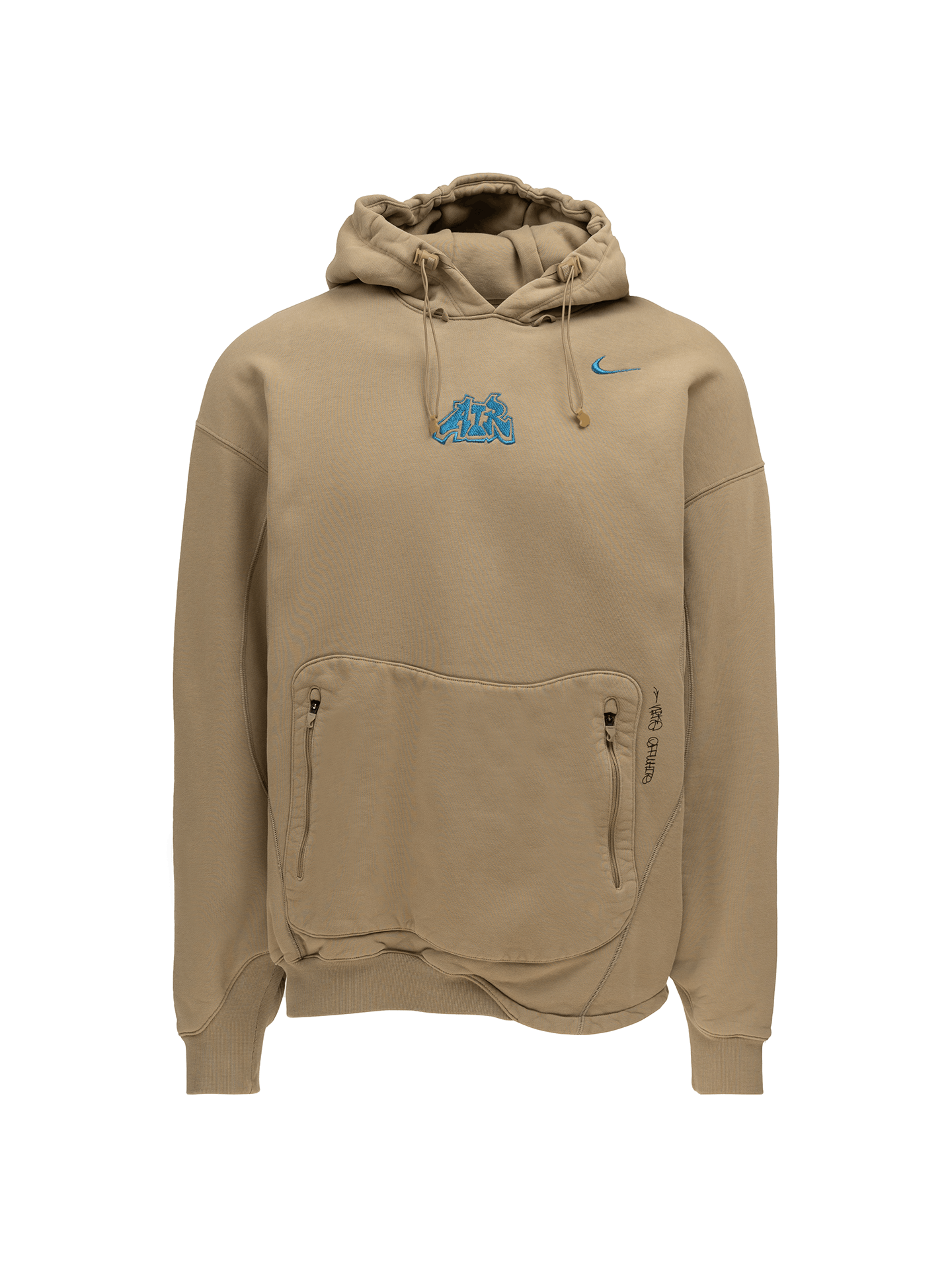 Nike × Off-White Nike x Off-White NRG CL fleece hoodie | Grailed