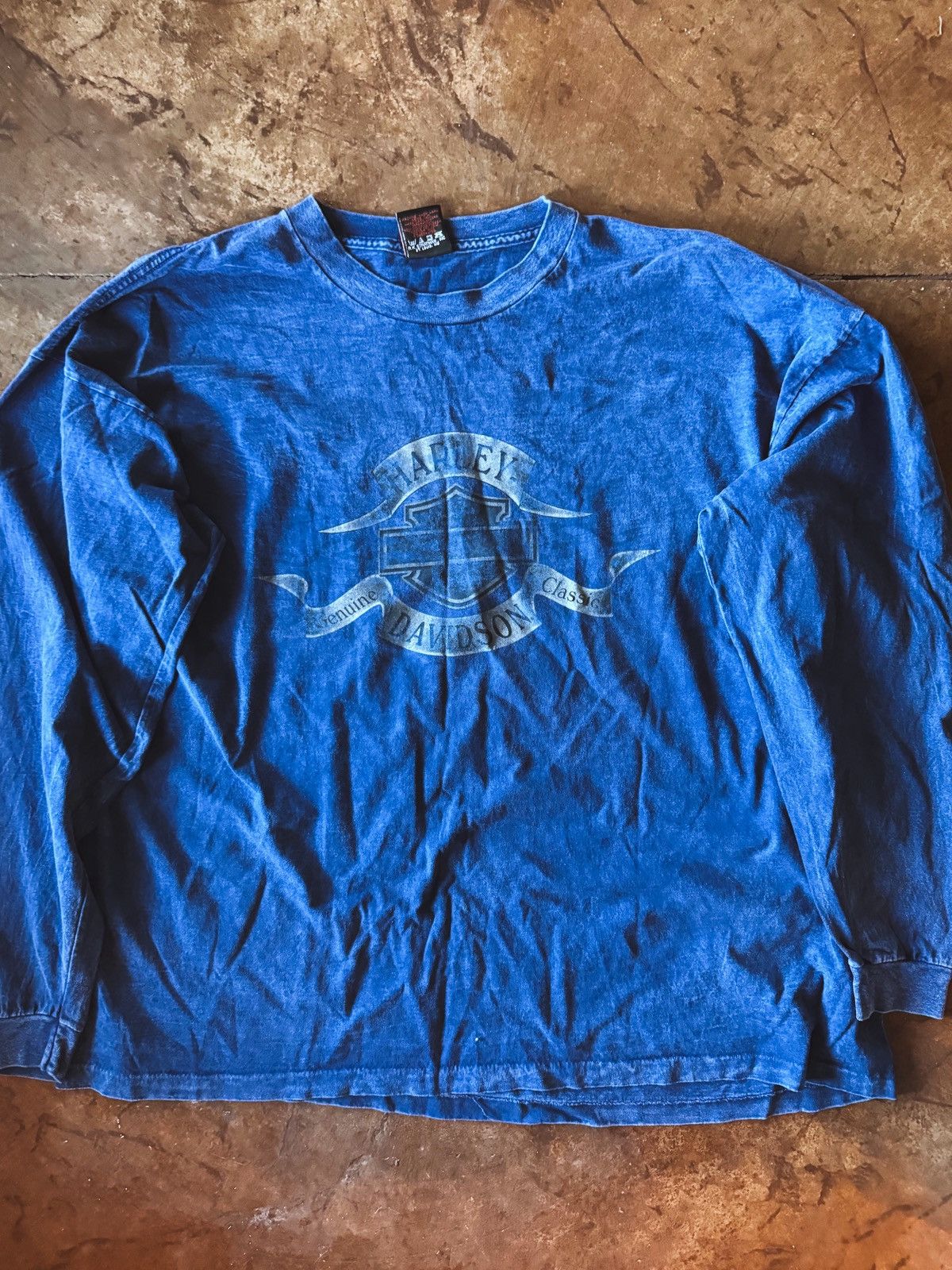 Harley Davidson Vintage Harley Davidson Long Sleeve Tee Size US XXL / EU 58 / 5 - 1 Thumbnail