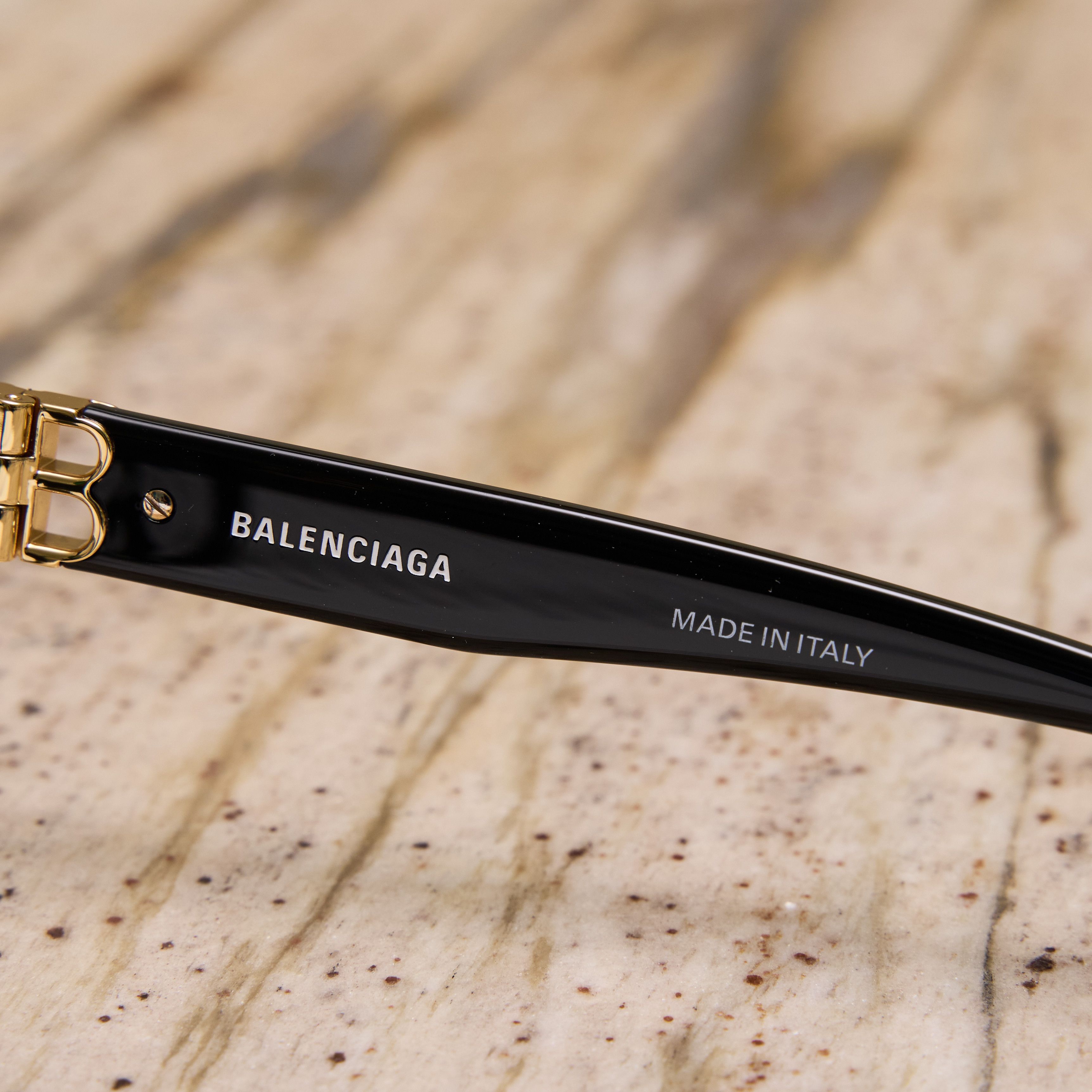 Balenciaga BALENCIAGA BB0104O 001 Sunglasses BLACK Size ONE SIZE - 4 Thumbnail