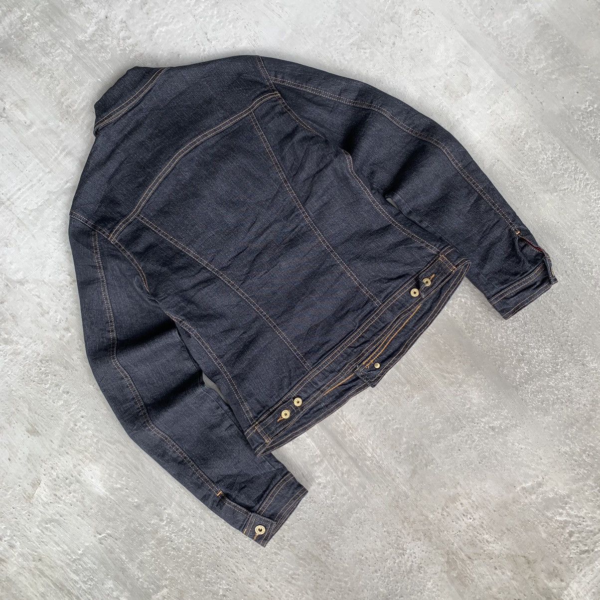 Dolce & Gabbana Dolce & Gabbana Trucker denim Jacket red flanel lined vtg Size US S / EU 44-46 / 1 - 13 Thumbnail