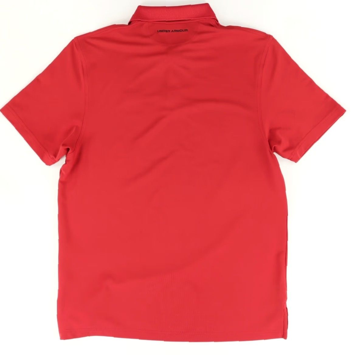 Under Armour Under Armour Heatgear Loose Stretch Polyester Solid Polo Shirt Red Men's L Size US L / EU 52-54 / 3 - 4 Thumbnail
