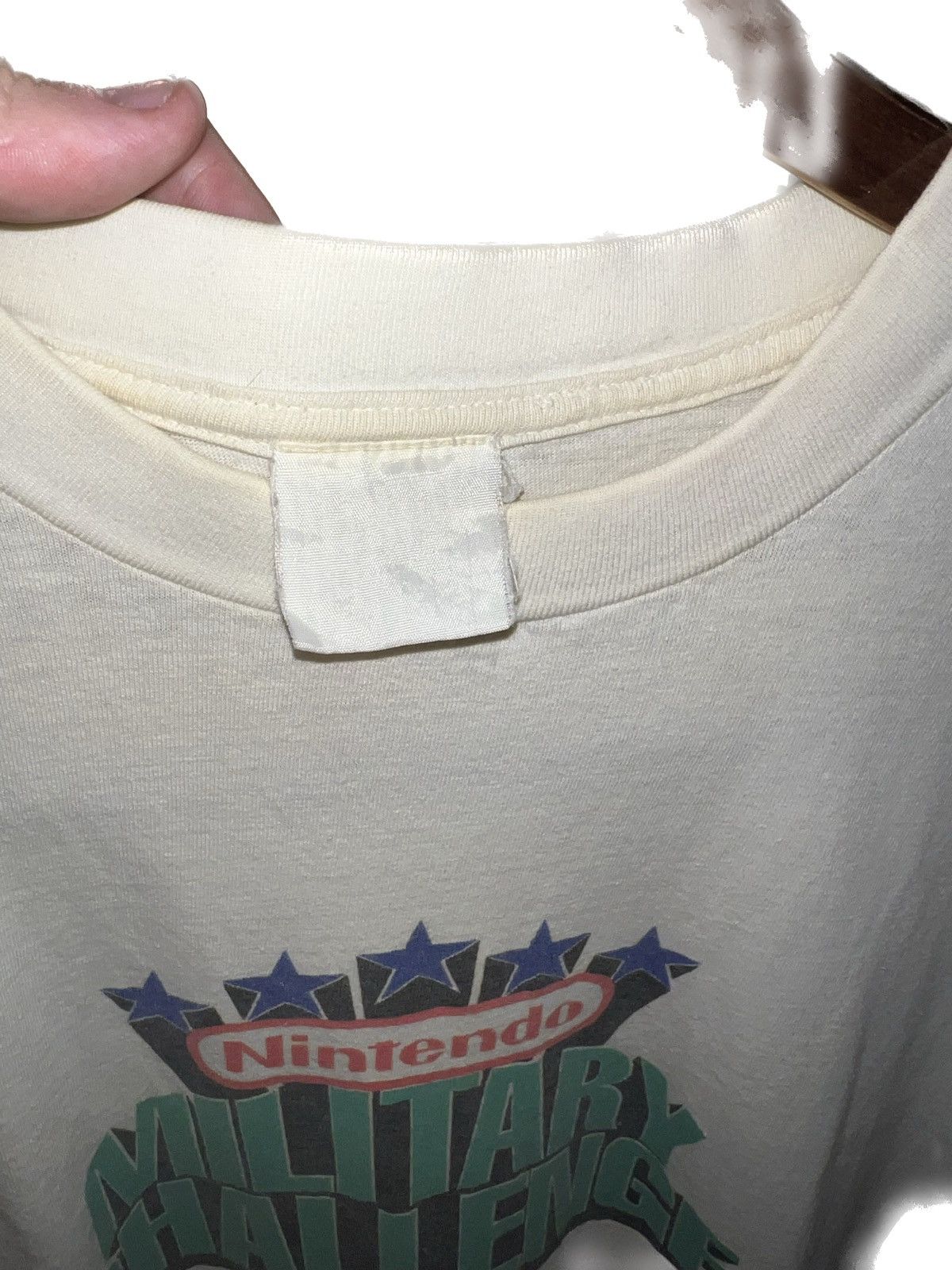 Nintendo × Vintage Vintage Nintendo ‘Military Challenge’ T-shirt Size US XL / EU 56 / 4 - 3 Thumbnail