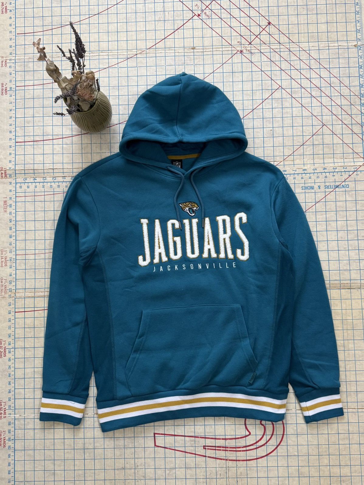 NFL NWT NFL Team Apparel Jacksonville Jaguars Hoodie Mens Medium Size US M / EU 48-50 / 2 - 2 Thumbnail