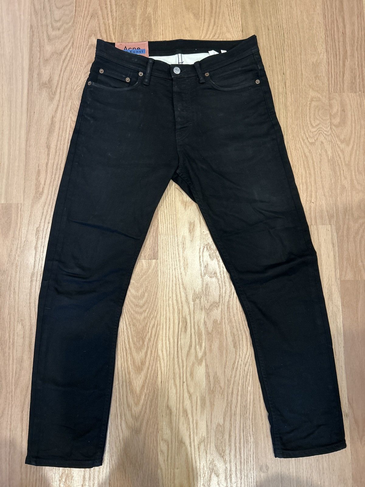 Acne Studios Bla Konst Black River Jeans