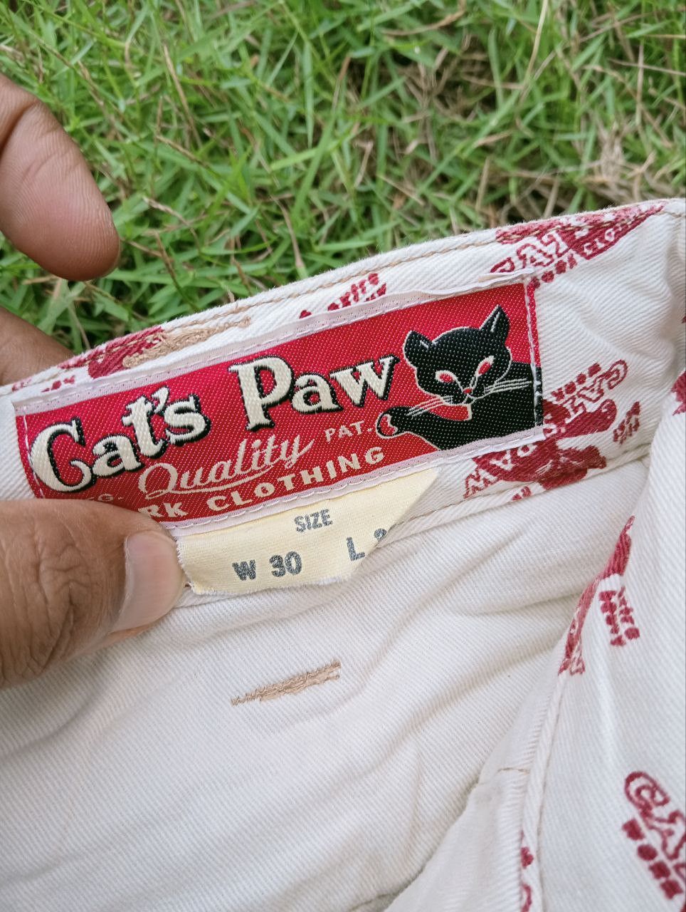 Toyo Enterprises CAT'S PAW TOYO ENTERPRISE COTTON PANTS - SIZE 30 Size US 30 / EU 46 - 6 Thumbnail