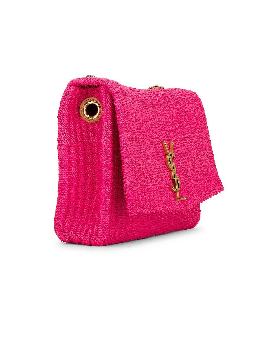 Saint Laurent Paris o1bcso1str0325 Size: OS/Kate Medium Supple Chain Bag in Pink Size ONE SIZE - 4 Thumbnail