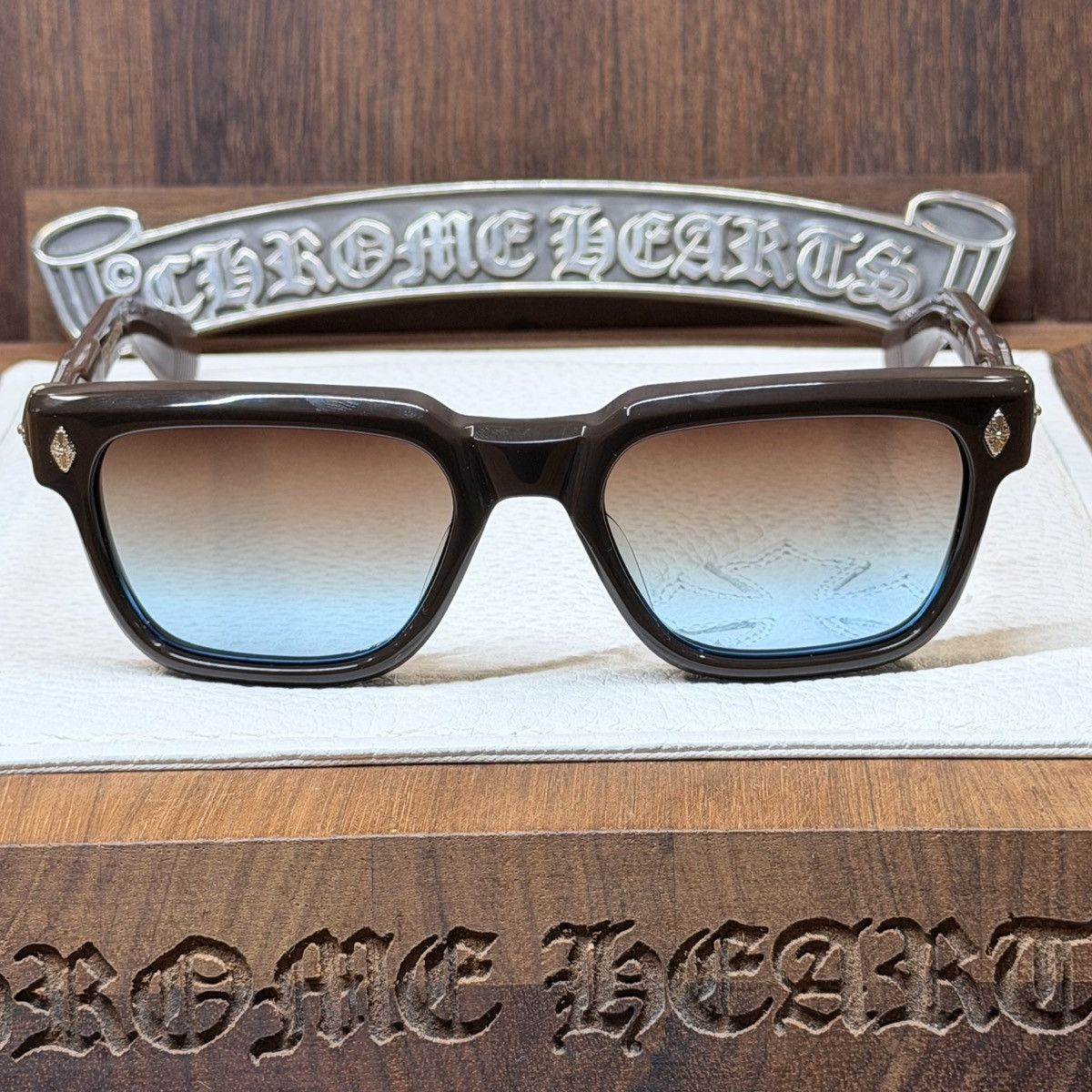 Chrome Hearts Chrome Hearts PEN 15 1/1 Sunglasses Size ONE SIZE - 4 Thumbnail