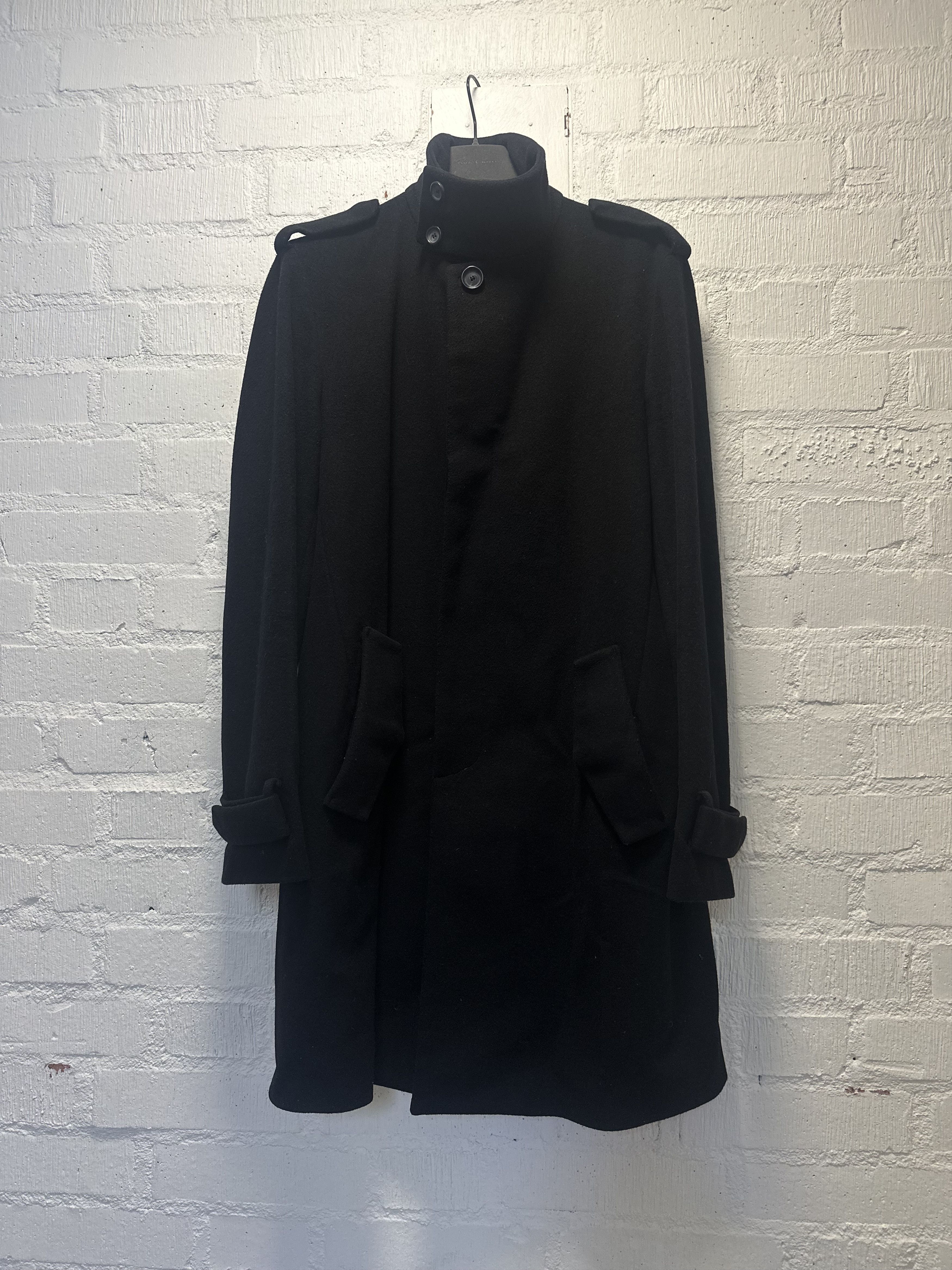 Giuliano Fujiwara Wool cashmere coat Size US L / EU 52-54 / 3 - 1 Thumbnail