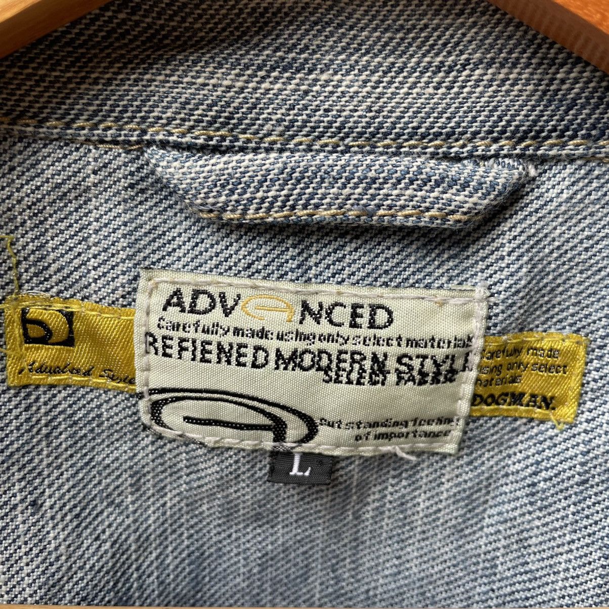 Japanese Brand 🔥🇯🇵Dogman Stoned Washed Double Pocket Denim Chore Jacket Size US M / EU 48-50 / 2 - 14 Thumbnail