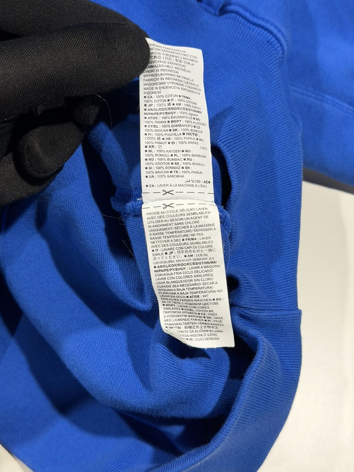 Gap × Yeezy Yeezy Gap Kanye West Blue Double Layered Perfect Hoodie XXL Size US XXL / EU 58 / 5 - 10 Thumbnail