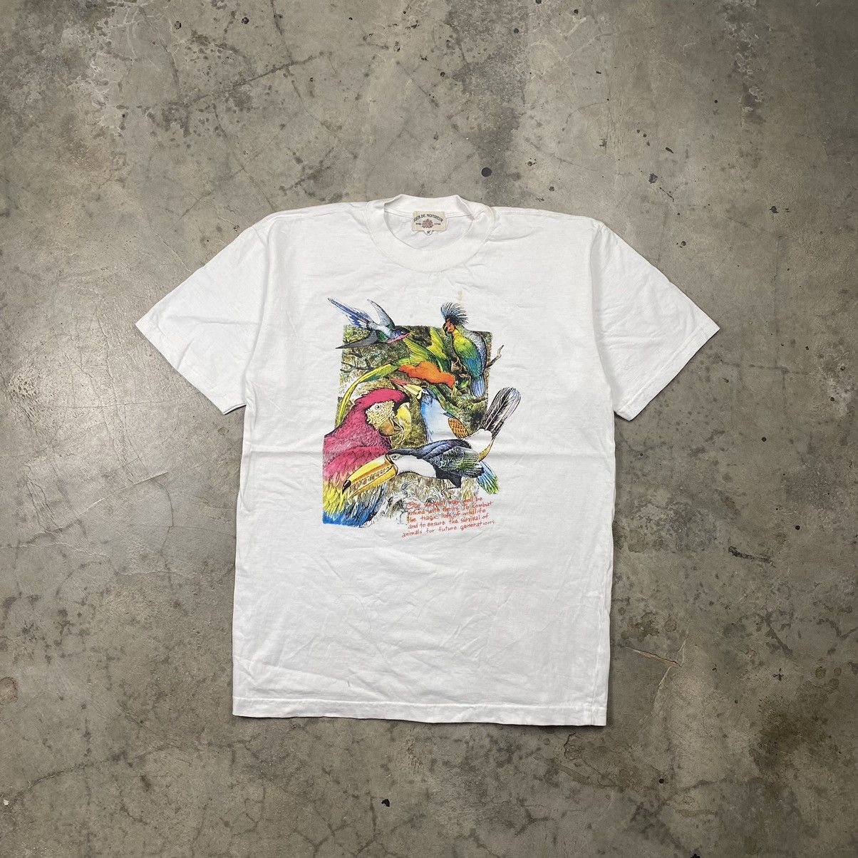Habitat × Vintage y2k Jour de Monsieur Habitat Art Graphic Tee Size US M / EU 48-50 / 2 - 1 Thumbnail