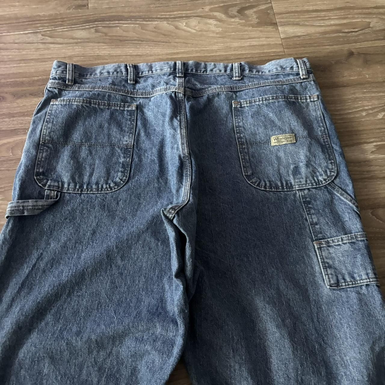 Vintage Crazy Vintage Y2K/2000s Baggy Medium Wash Skater Carpenter Denim Jeans! 40x30 Size US 40 / EU 56 - 7 Thumbnail