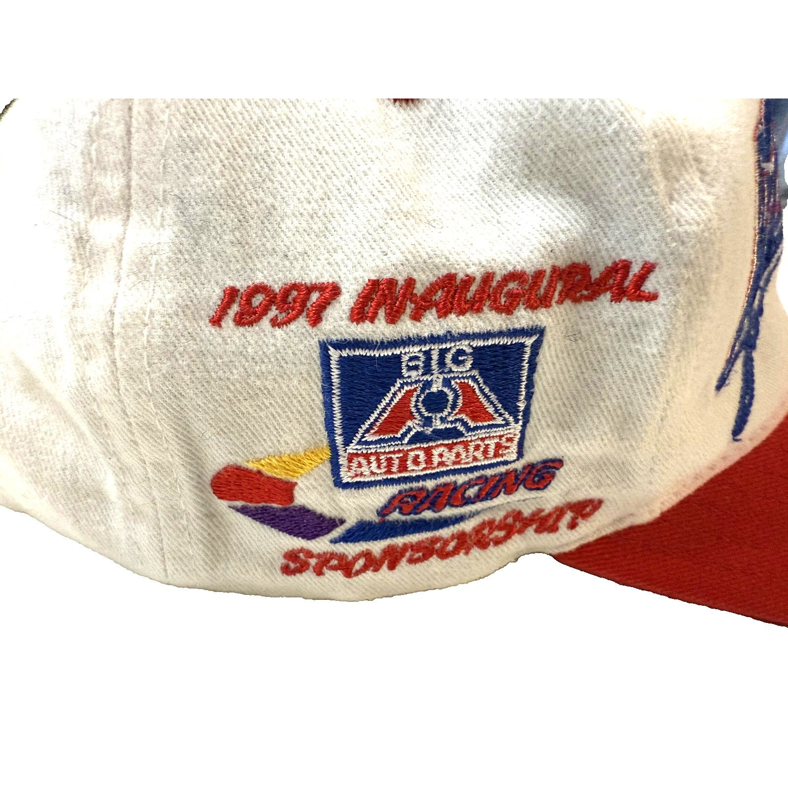& Other Stories Vintage 90s Steve Reeves Big A Auto Parts Racing Hat America Size ONE SIZE - 5 Thumbnail