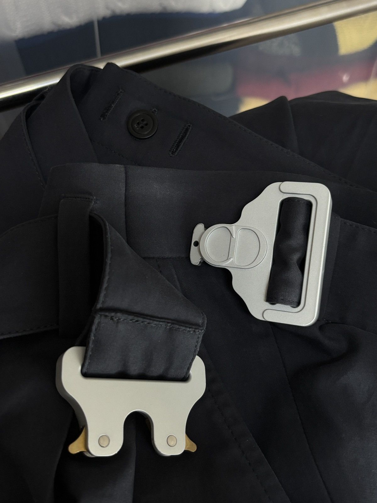 Dior Dior Harness Buckle Belt Faille Designer Casual Chino Pants Size US 30 / EU 46 - 6 Thumbnail