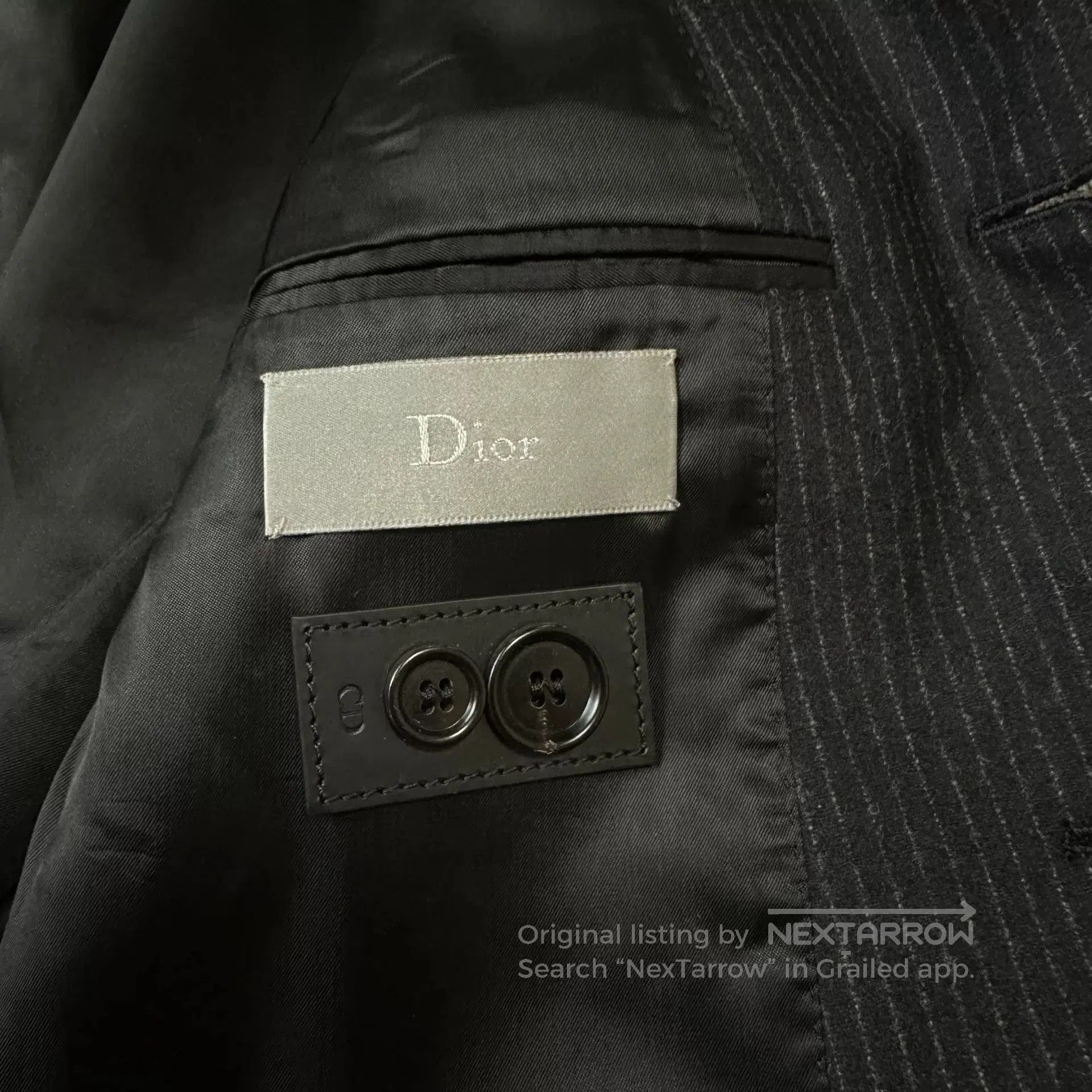 Dior Dior Homme 14FW Runway Patchwork Blazer. Size US S / EU 44-46 / 1 - 6 Thumbnail