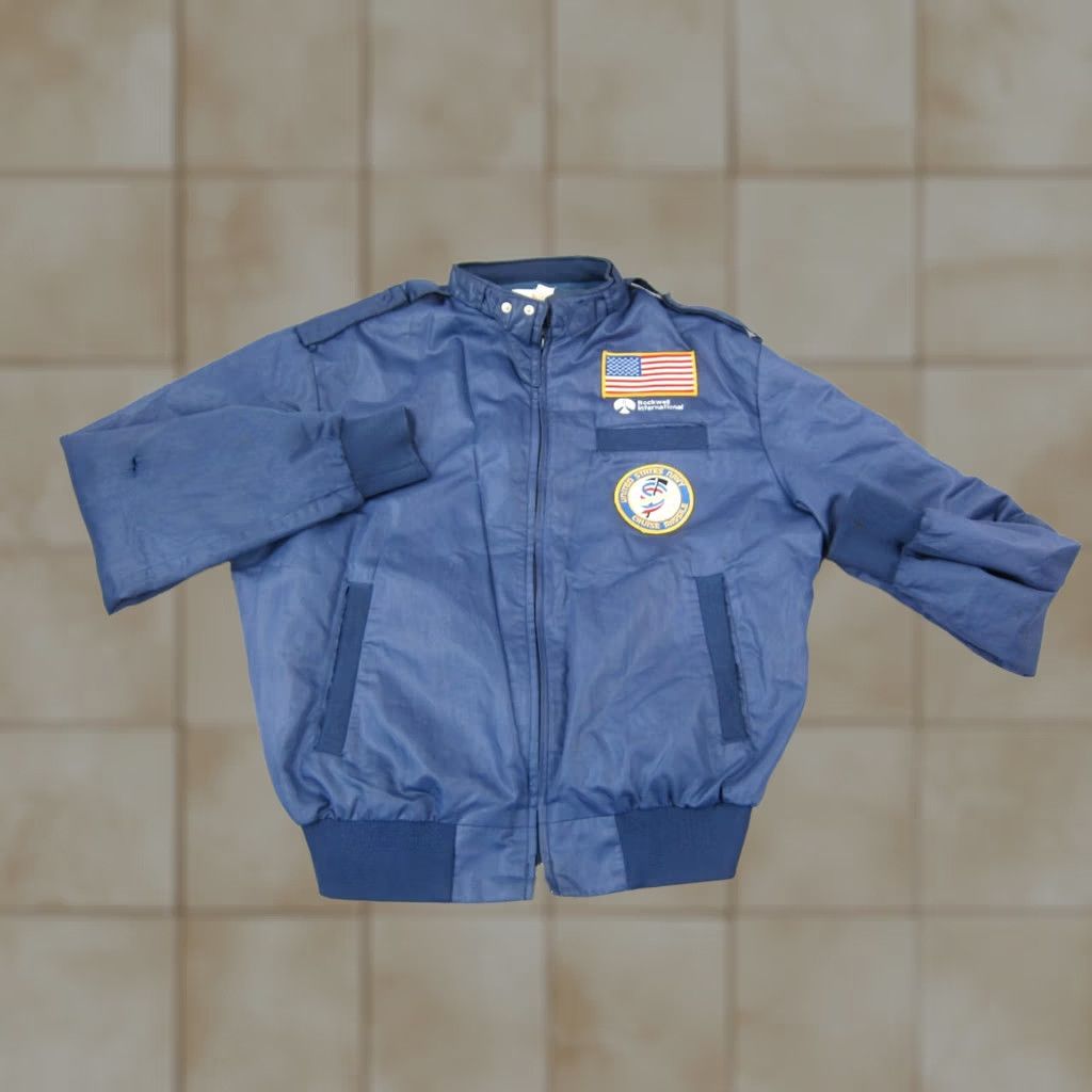 Vintage VINTAGE King Louie US Navy Tomahawk Cruise Missile Bomber Jacket Mens L Blue Size US L / EU 52-54 / 3 - 1 Thumbnail