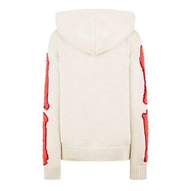 Amiri o1g2r1mq0824 Hoodie in Off White & Red Size XS / US 0-2 / IT 36-38 - 2 Thumbnail