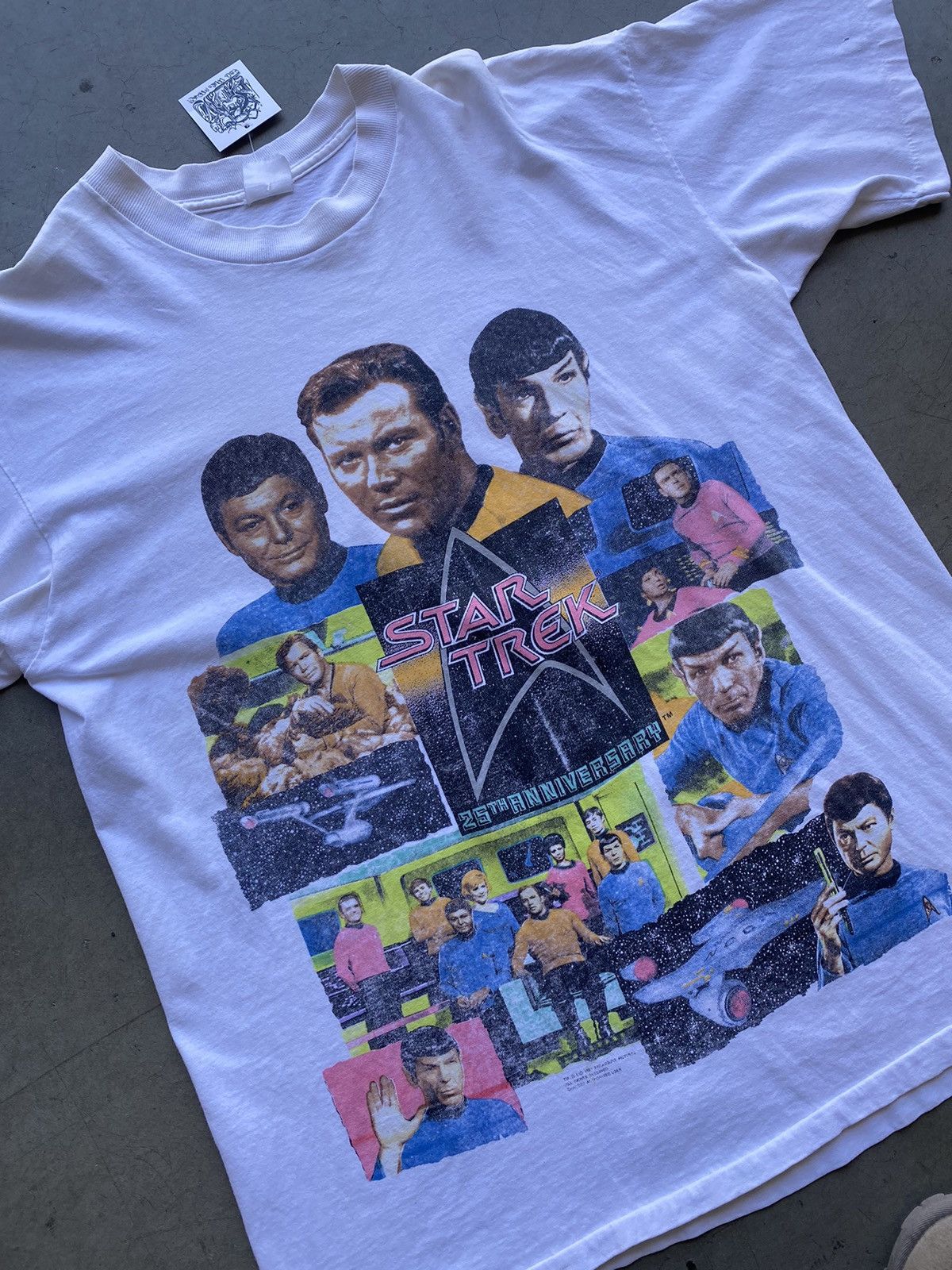 Vintage Vintage Star Trek Graphic Tee Size US L / EU 52-54 / 3 - 2 Thumbnail