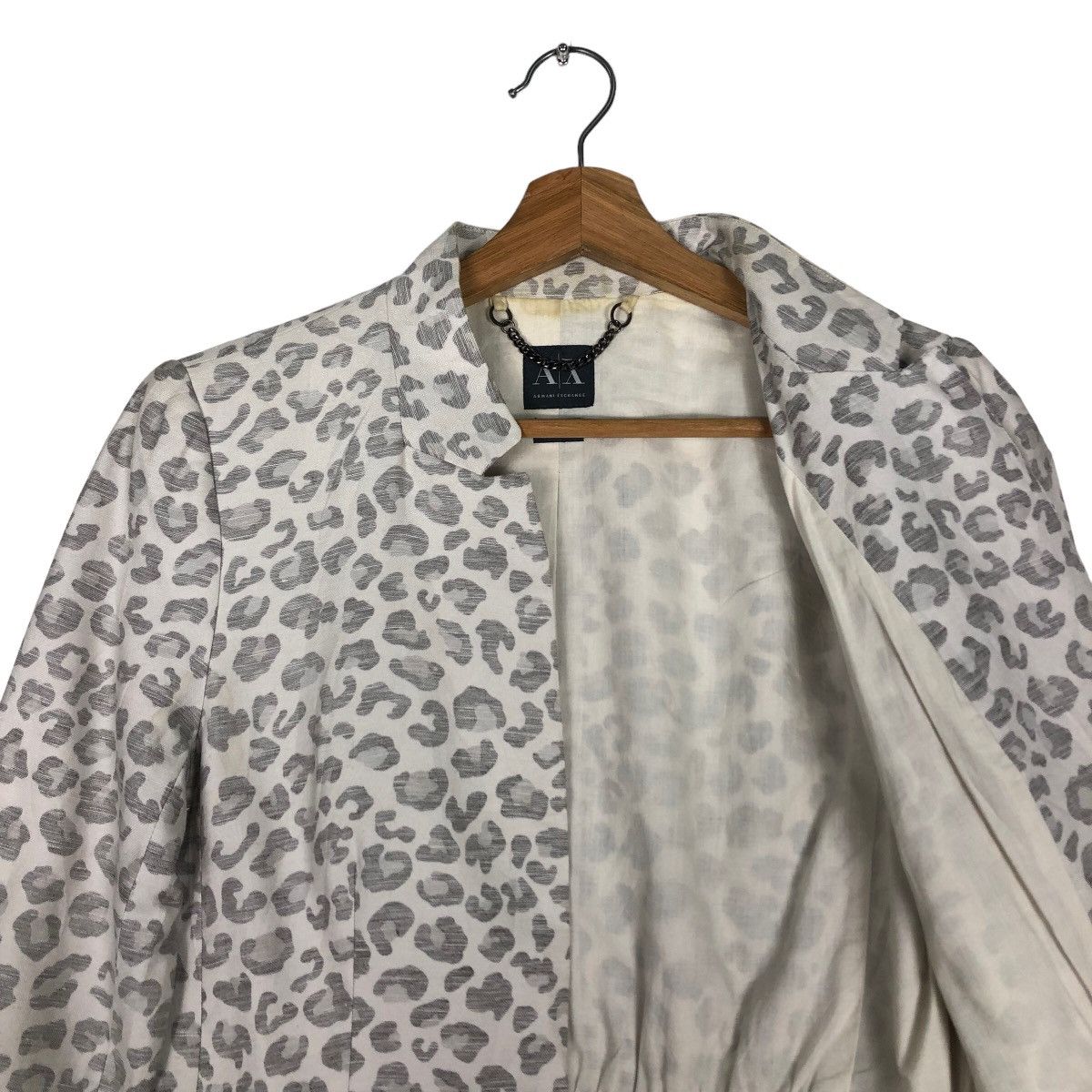 Armani Exchange 🔥Vtg Cropped Jacket Polkadot Full Print Armani Exchange Size US M / EU 48-50 / 2 - 10 Thumbnail