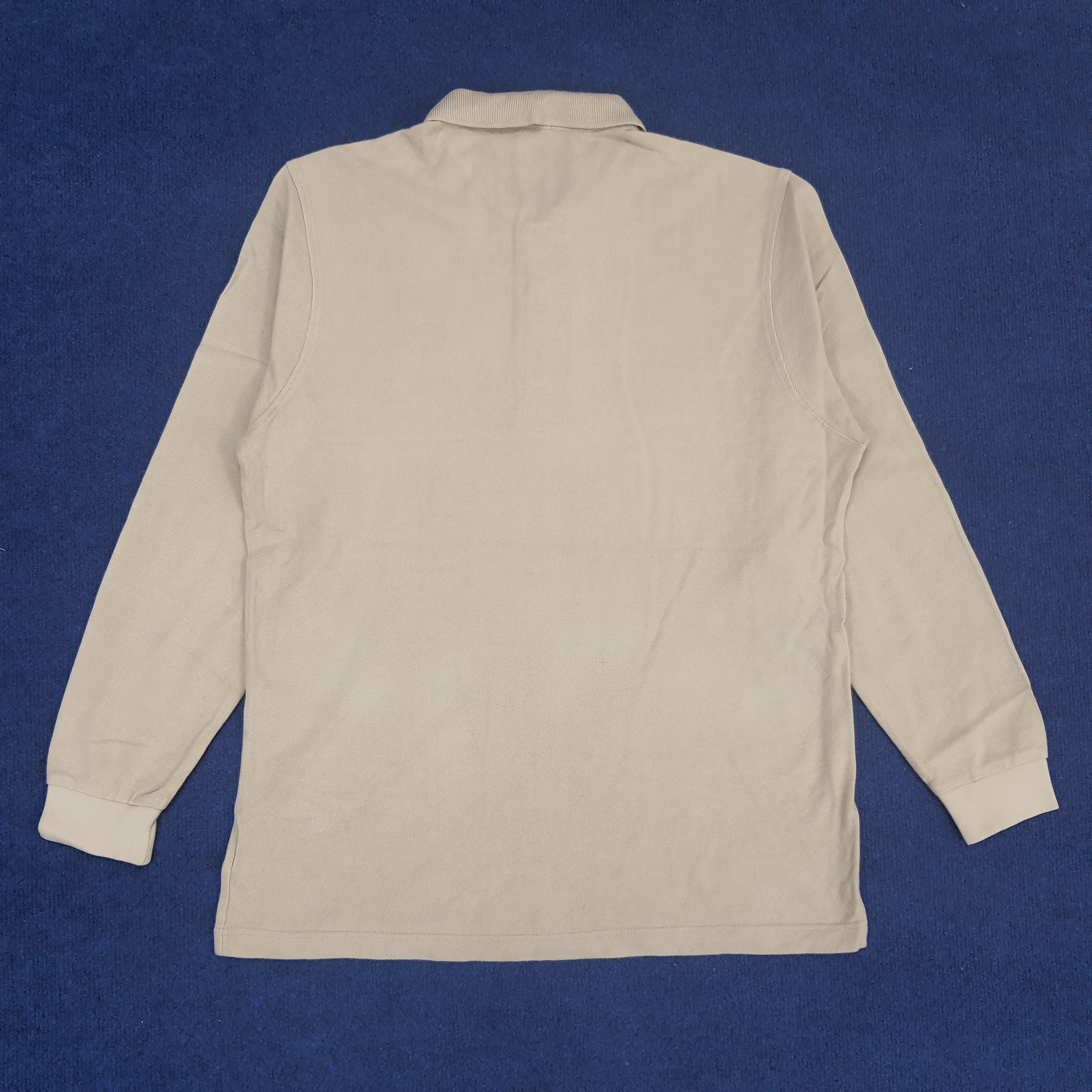 Burberry × Vintage Vintage Burberry London Long Sleeve Polo Shirt Size US L / EU 52-54 / 3 - 3 Thumbnail