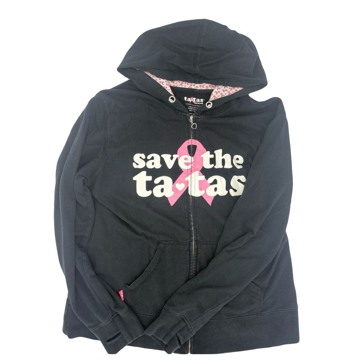 Other Save The Tatas Zip Up Size US L / EU 52-54 / 3 - 1 Thumbnail