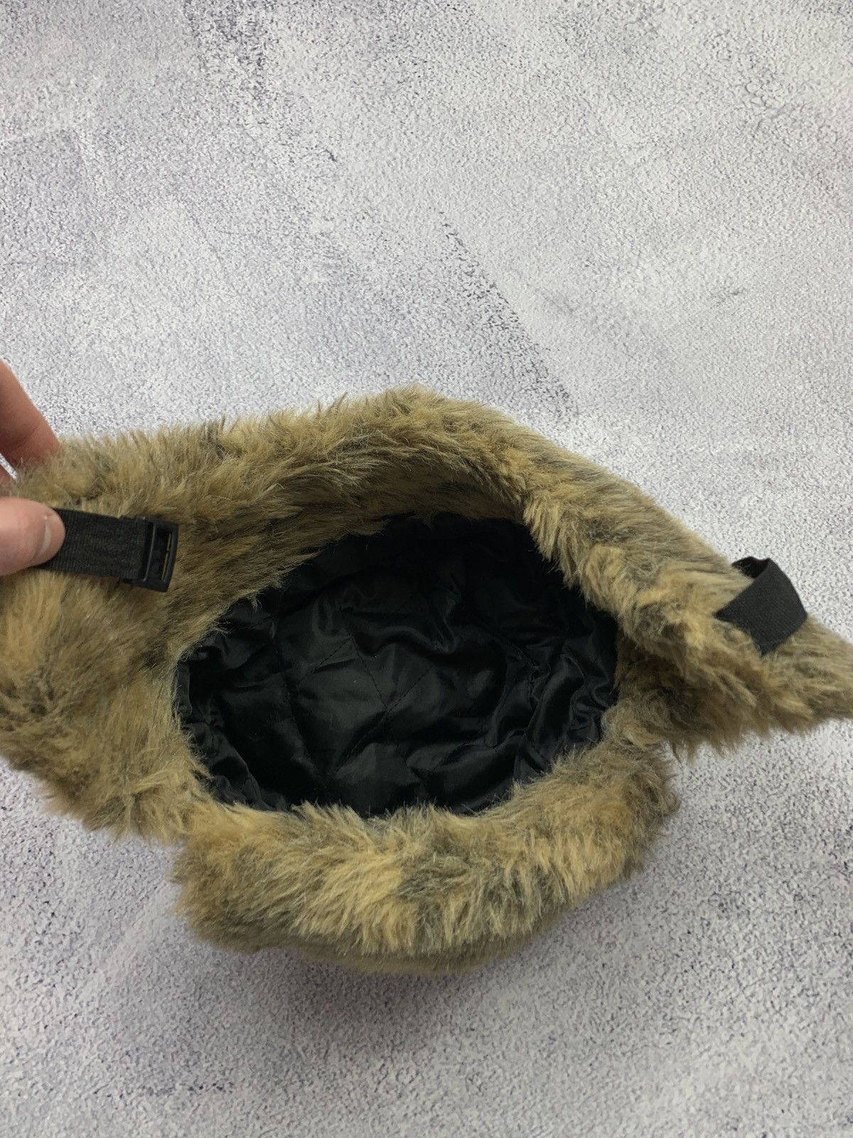 Japanese Brand Y2K Faux Fur Ushanka Brown Furry Trapper Hat Size ONE SIZE - 8 Thumbnail