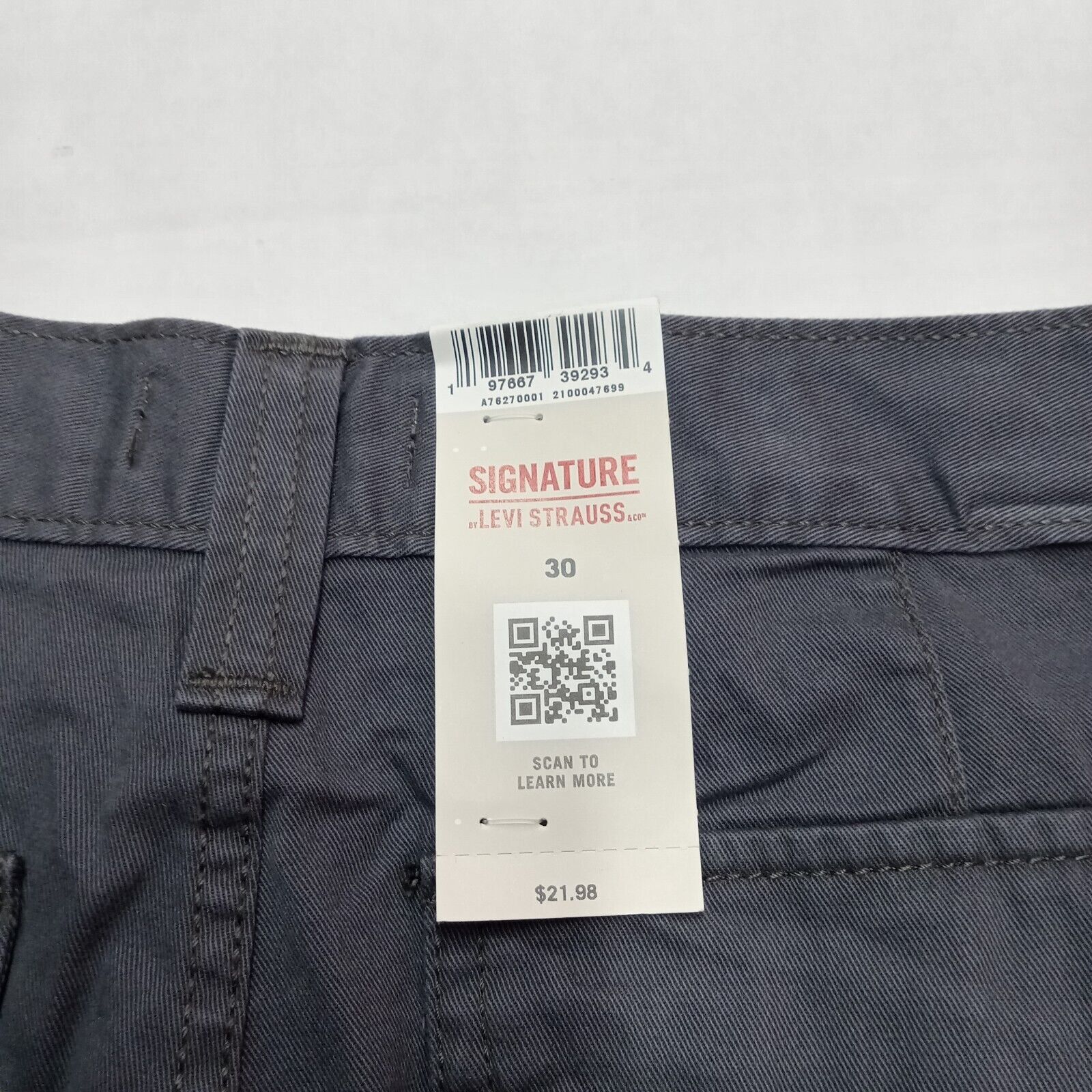 Levi's Signature Levi Strauss Secure Cargo Shorts Men’s 30 Gray Size US 30 / EU 46 - 7 Thumbnail