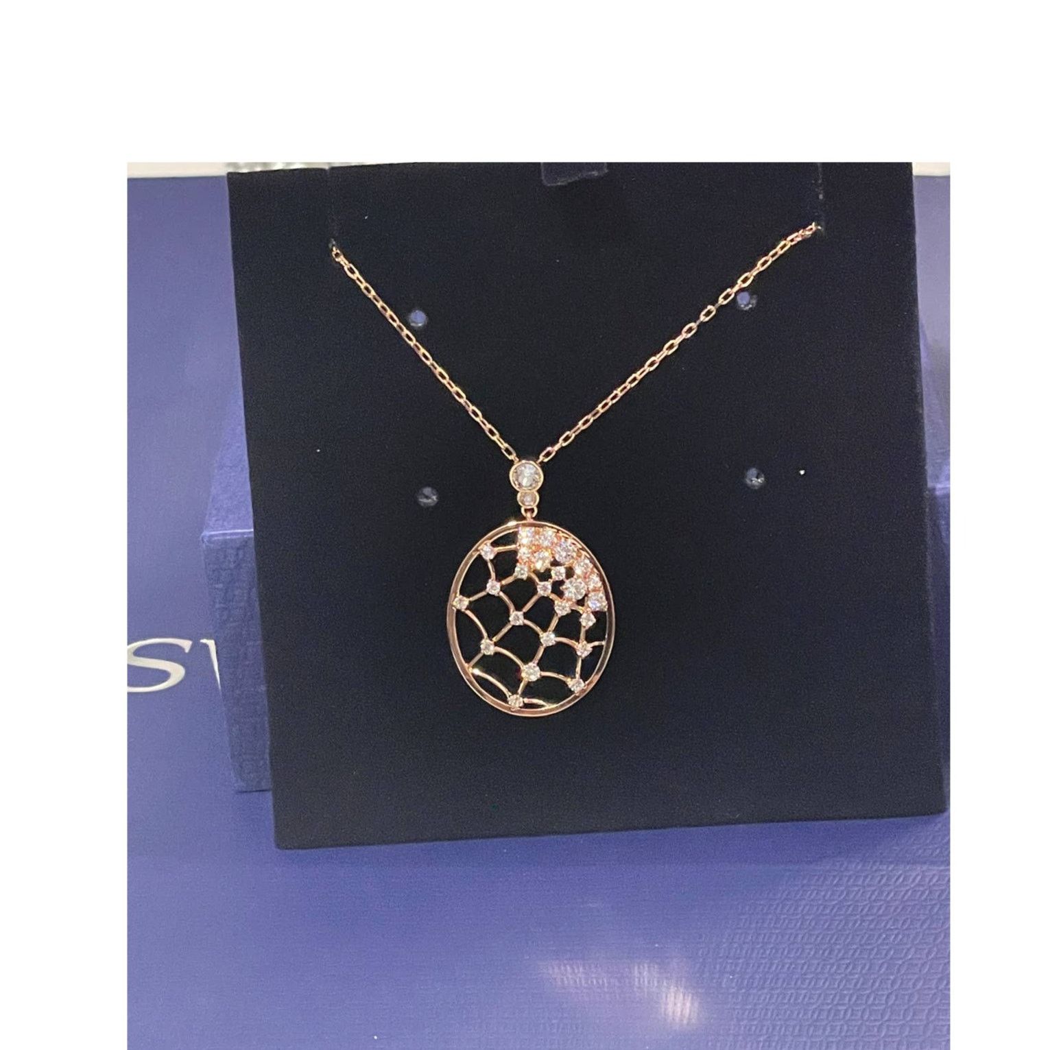 Swarovski Swarovski Precisely Pendant White Rose-gold New Size ONE SIZE - 6 Thumbnail