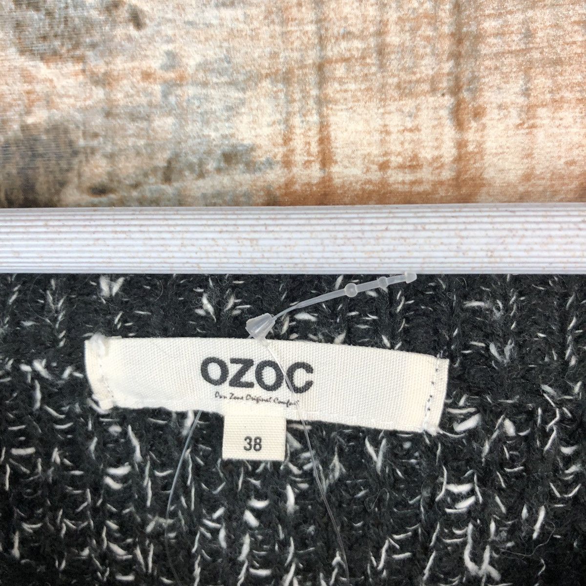 Homespun Knitwear × Japanese Brand Ozoc Black Knitwear #A1367 Size M / US 6-8 / IT 42-44 - 11 Thumbnail
