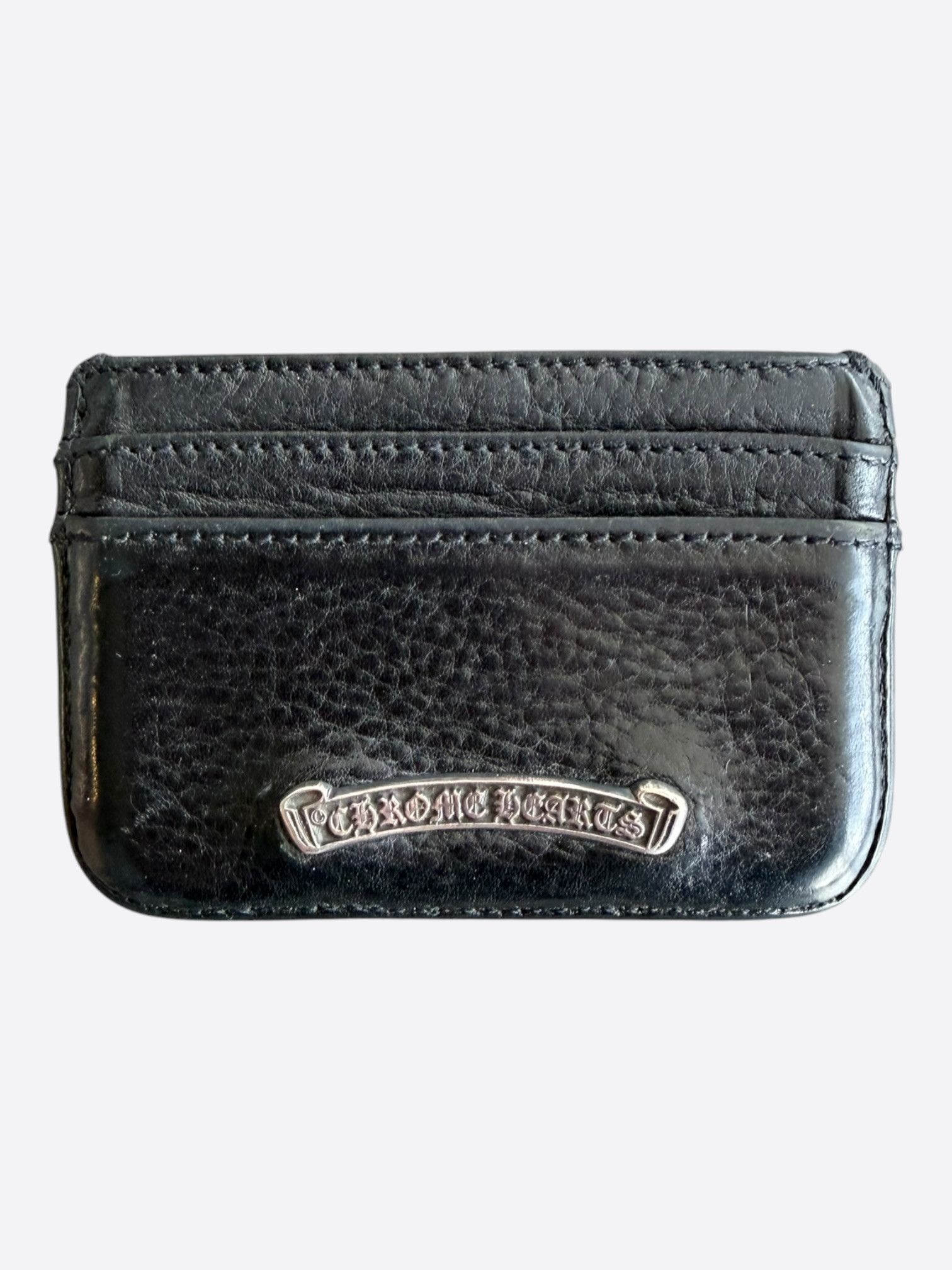 Chrome Hearts Chrome Hearts JOEY Scroll Wallet black | Grailed
