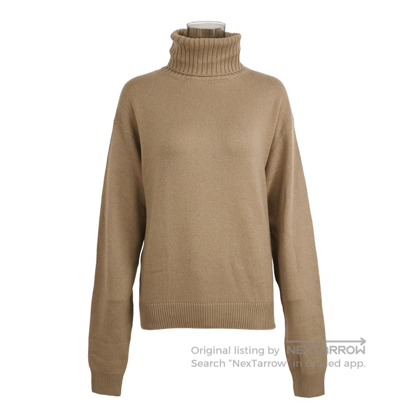 Prada Prada Cashmere Turtleneck Sweater in Beige . Size M / US 6-8 / IT 42-44 - 1 Thumbnail