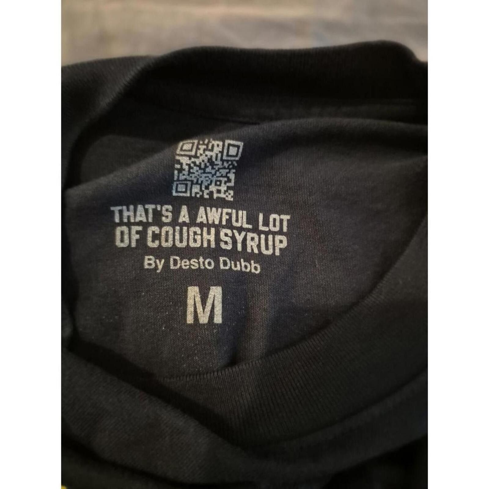 Other Awful Lot of Cough Syrup Navy Blue Tee Size Medium Size US M / EU 48-50 / 2 - 4 Thumbnail