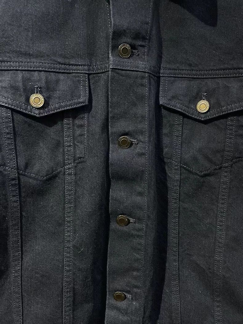 Saint Laurent Paris Saint Laurent Paris Saint Laurent Black Denim Jacket Size Size US L / EU 52-54 / 3 - 5 Thumbnail