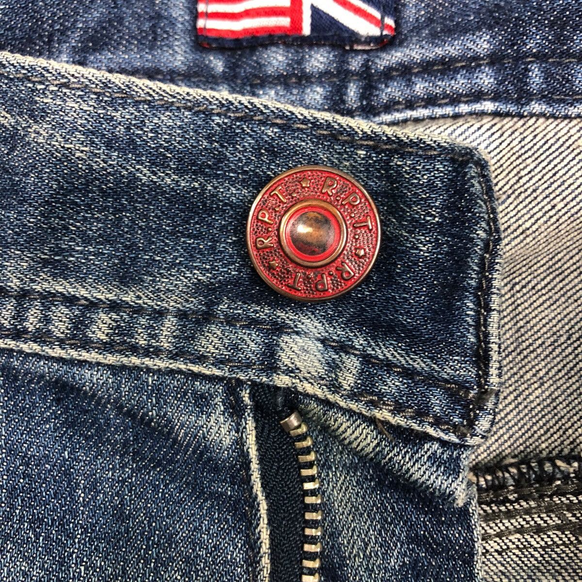 Japanese Brand 📌Vintage Denim Pants Biker Rupert Japan Size US 32 / EU 48 - 22 Thumbnail