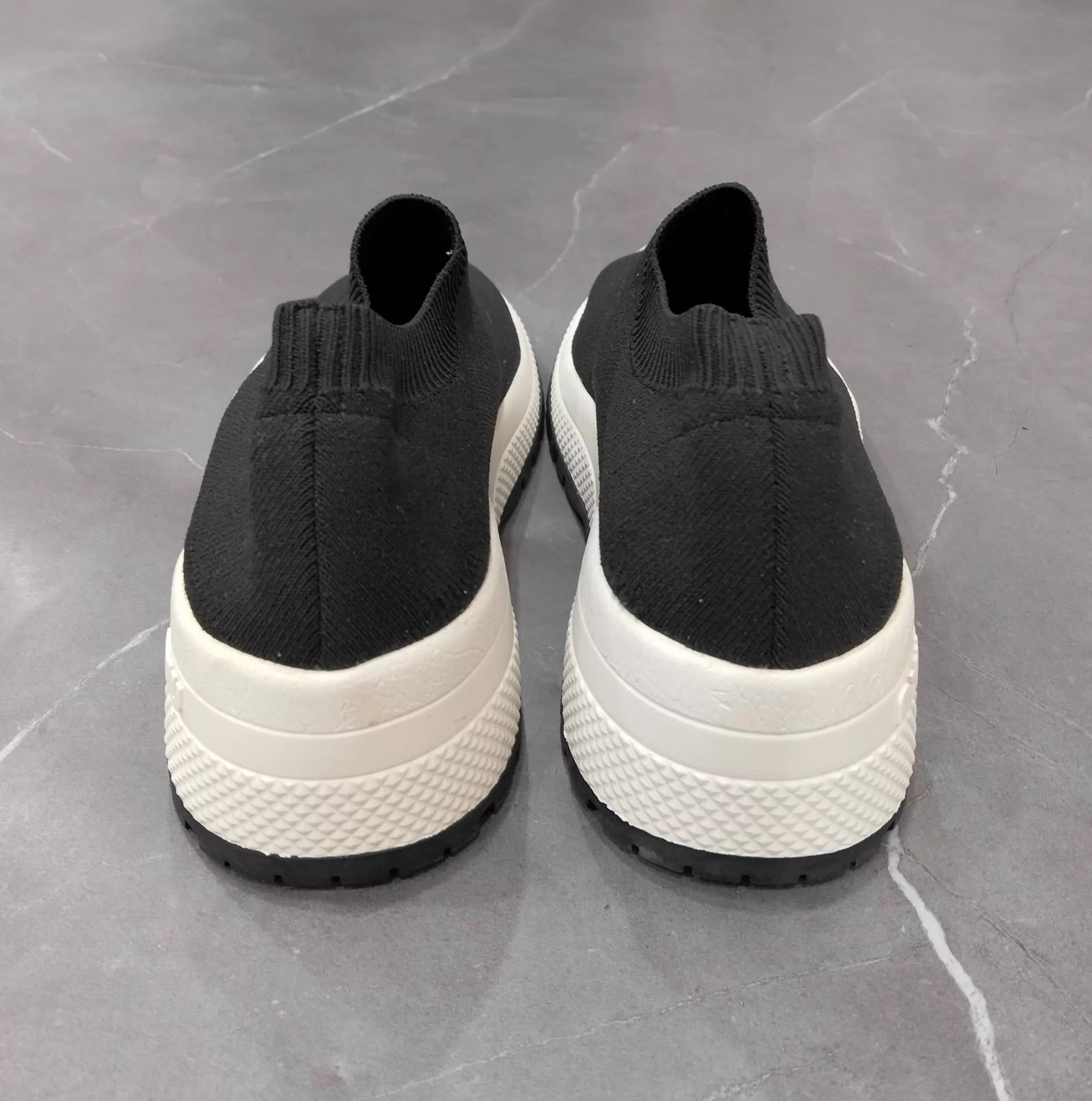 Miu Miu MIU MIU Black Woven Slip-On Sneaker 36 Size US 5.5 / IT 35.5 - 5 Thumbnail