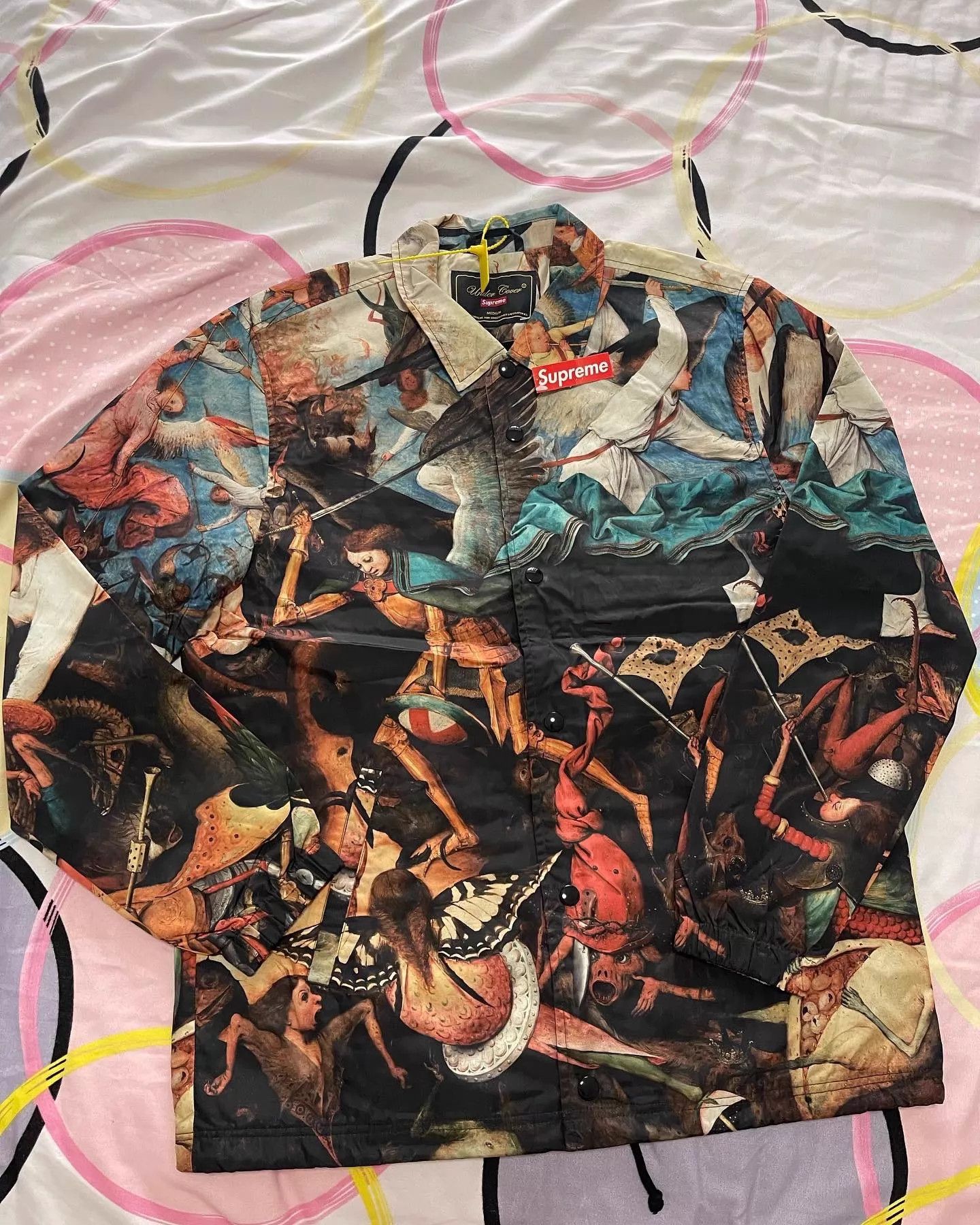 Supreme Supreme UC Oil Painting Angel Coach Jkt NWT Size S Size US S / EU 44-46 / 1 - 1 Thumbnail
