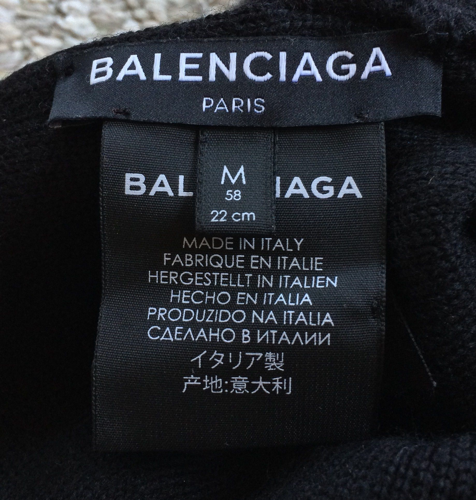 Balenciaga S/S 2018 Balenciaga Kering Logo Beanie Hat Size ONE SIZE - 4 Thumbnail