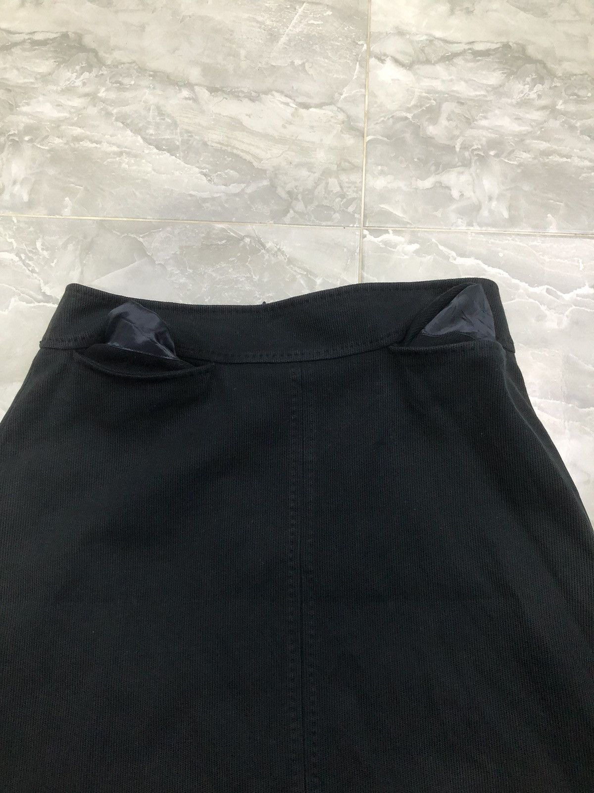 Yohji Yamamoto Ined by Yohji Yamamoto Black Skirt Minimalist Size 27" / US 4 / IT 40 - 8 Thumbnail