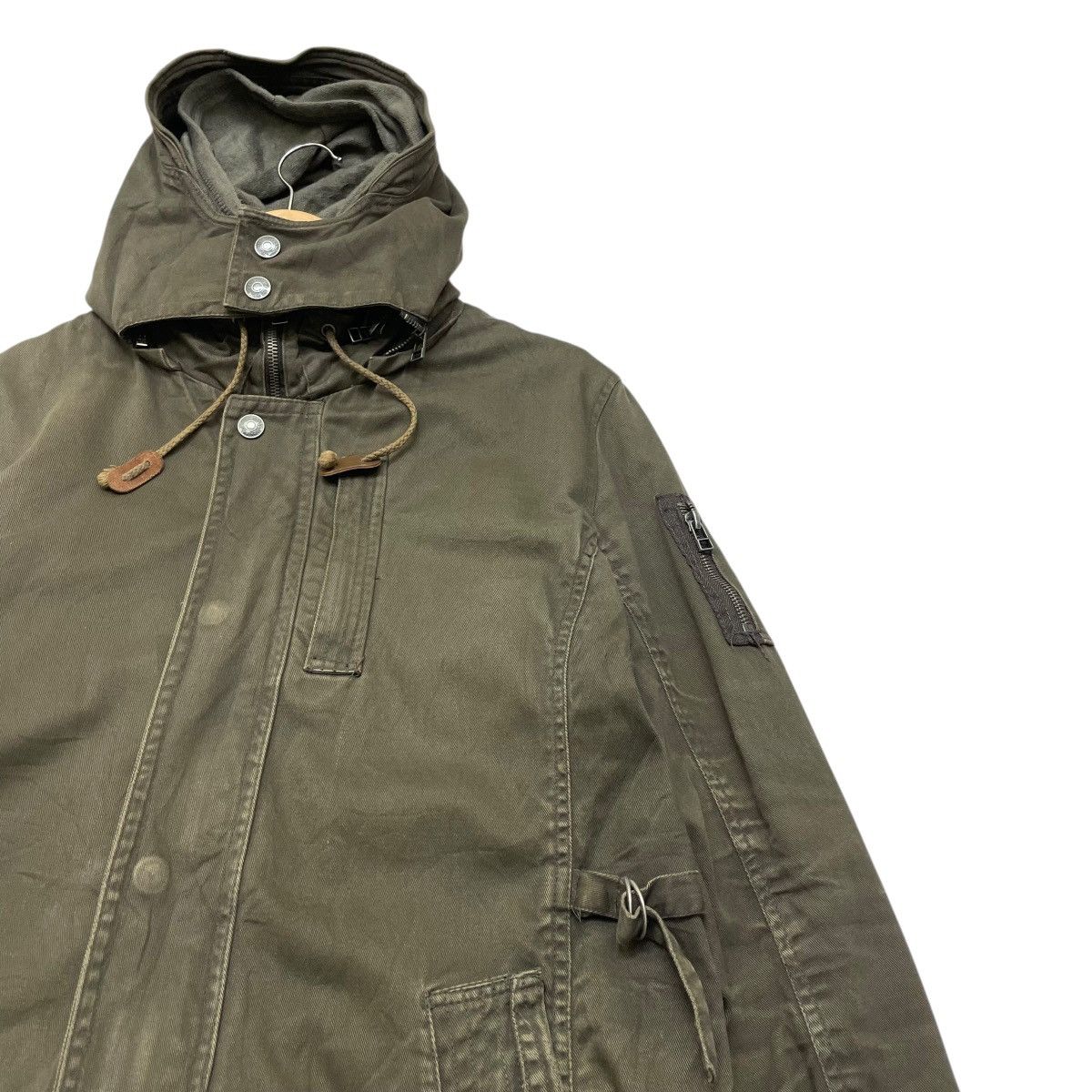 Le Grande Bleu (L.G.B.) 🔥Vintage Distressed In the Attic Hooded Detachable Lining Size US M / EU 48-50 / 2 - 5 Thumbnail