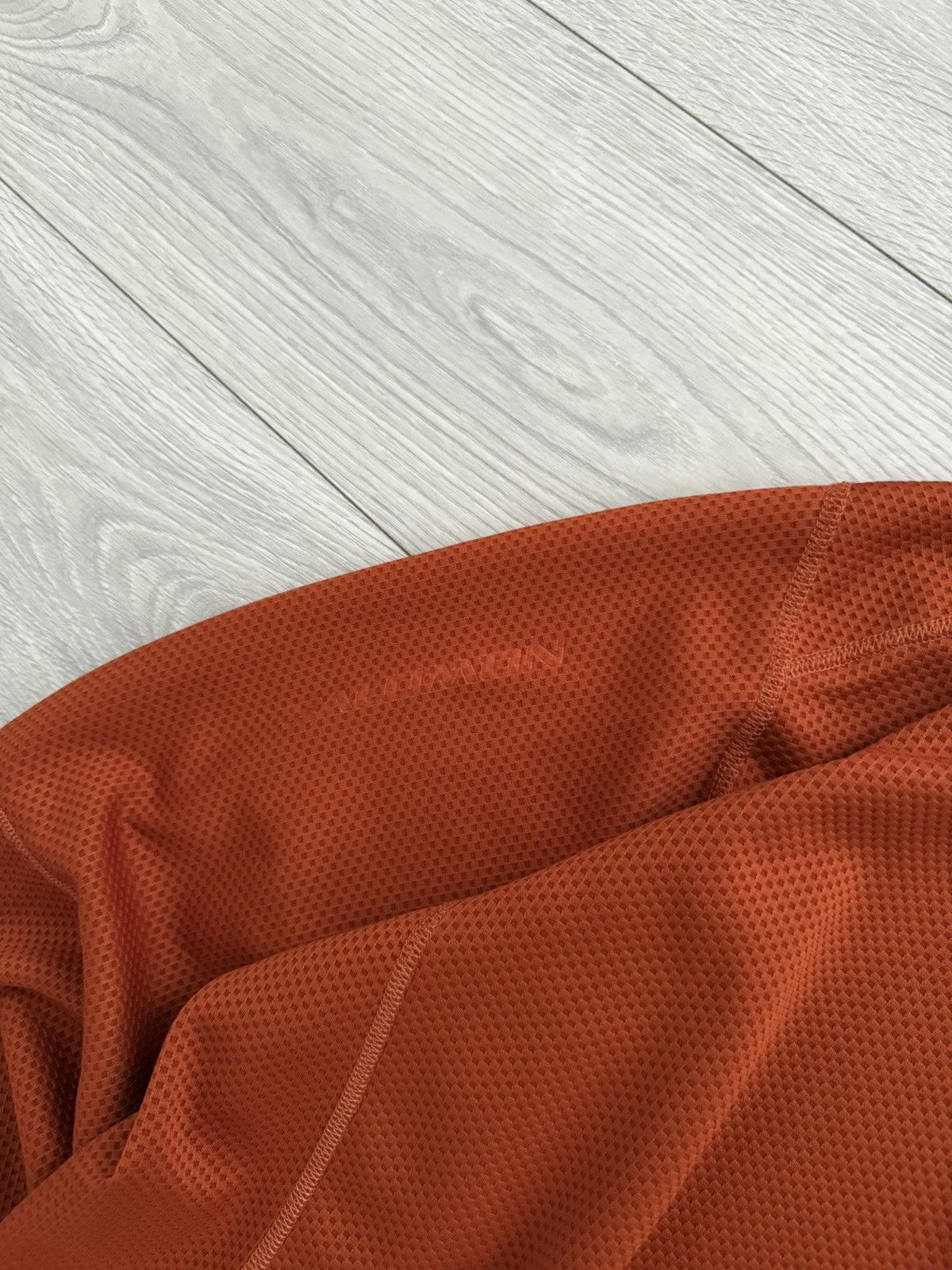 Salomon Salomon 00s Moto Mesh Orange Technical Long Sleeve Size US XL / EU 56 / 4 - 3 Thumbnail