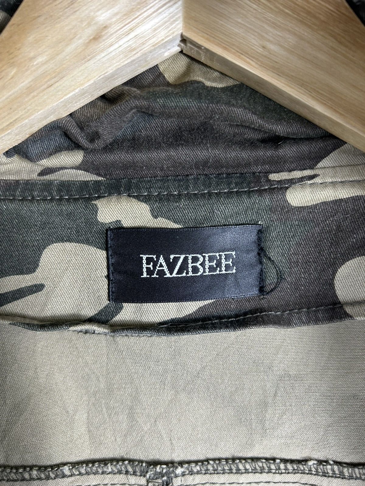 Japanese Brand ⚡️Vintage Fazbee Camo Hooded Multi Pocket Zipper Jacket Size M / US 6-8 / IT 42-44 - 11 Thumbnail
