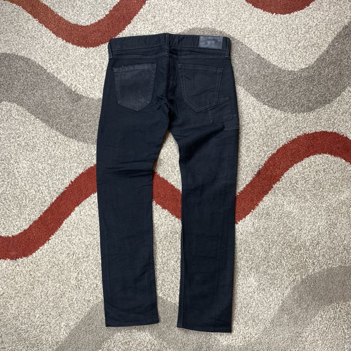 Vanquish Black By Vanquish Ripped Patchwork Skinny Jeans Size US 30 / EU 46 - 6 Thumbnail