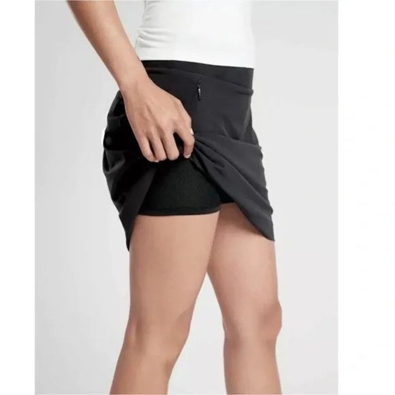 Athleta Athleta | Black Soho Skort with Pockets | Size 6 Size 28" / US 6 / IT 42 - 2 Thumbnail